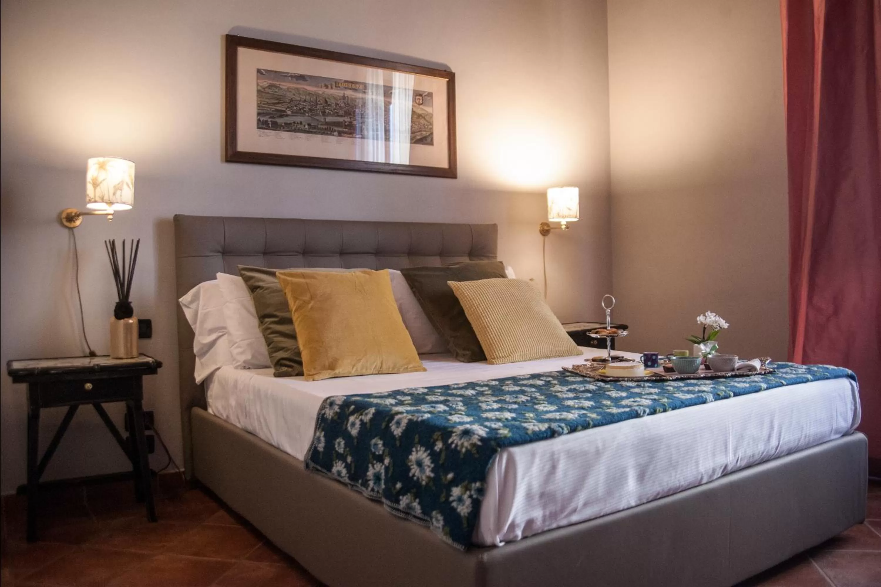 Bed in Antica Dimora De' Benci