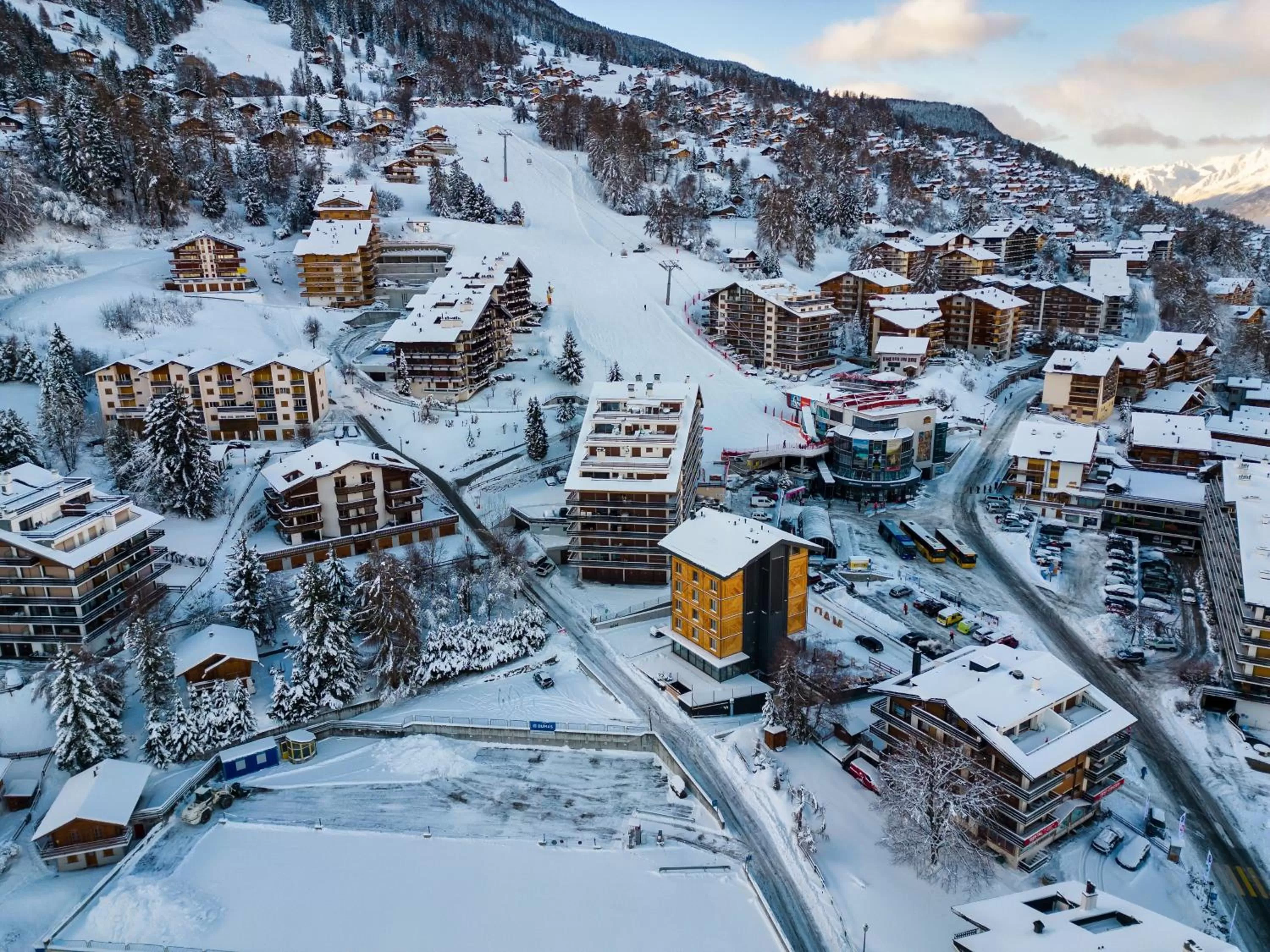 Property building, Winter in MAD Mount Hotel & Spa