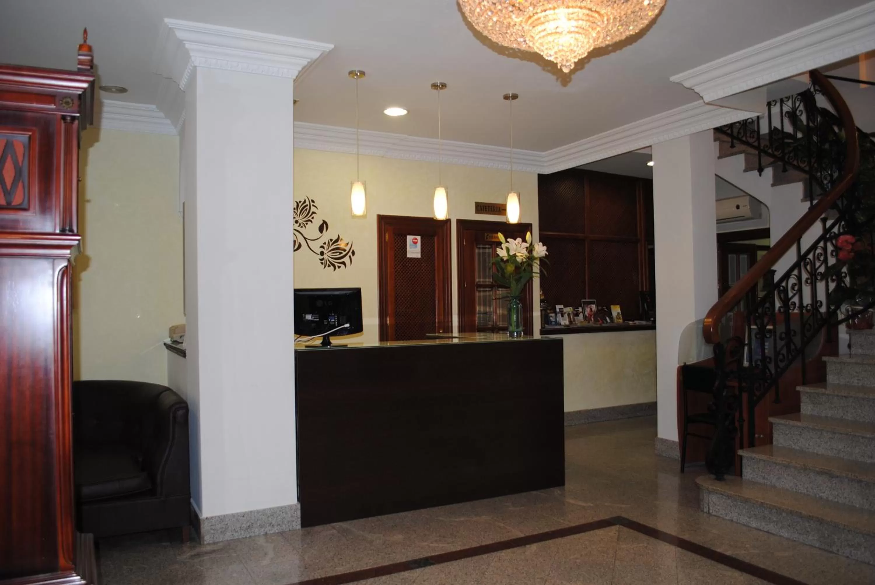 Lobby or reception in Las Nieves