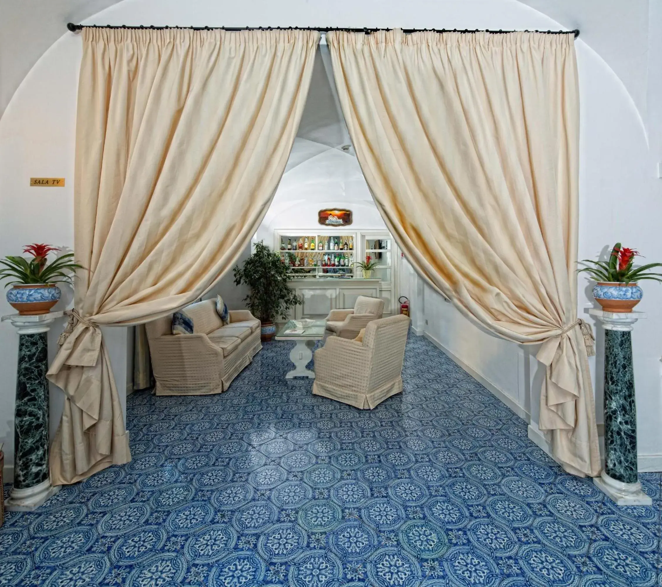 Living room, Banquet Facilities in Hotel San Felice