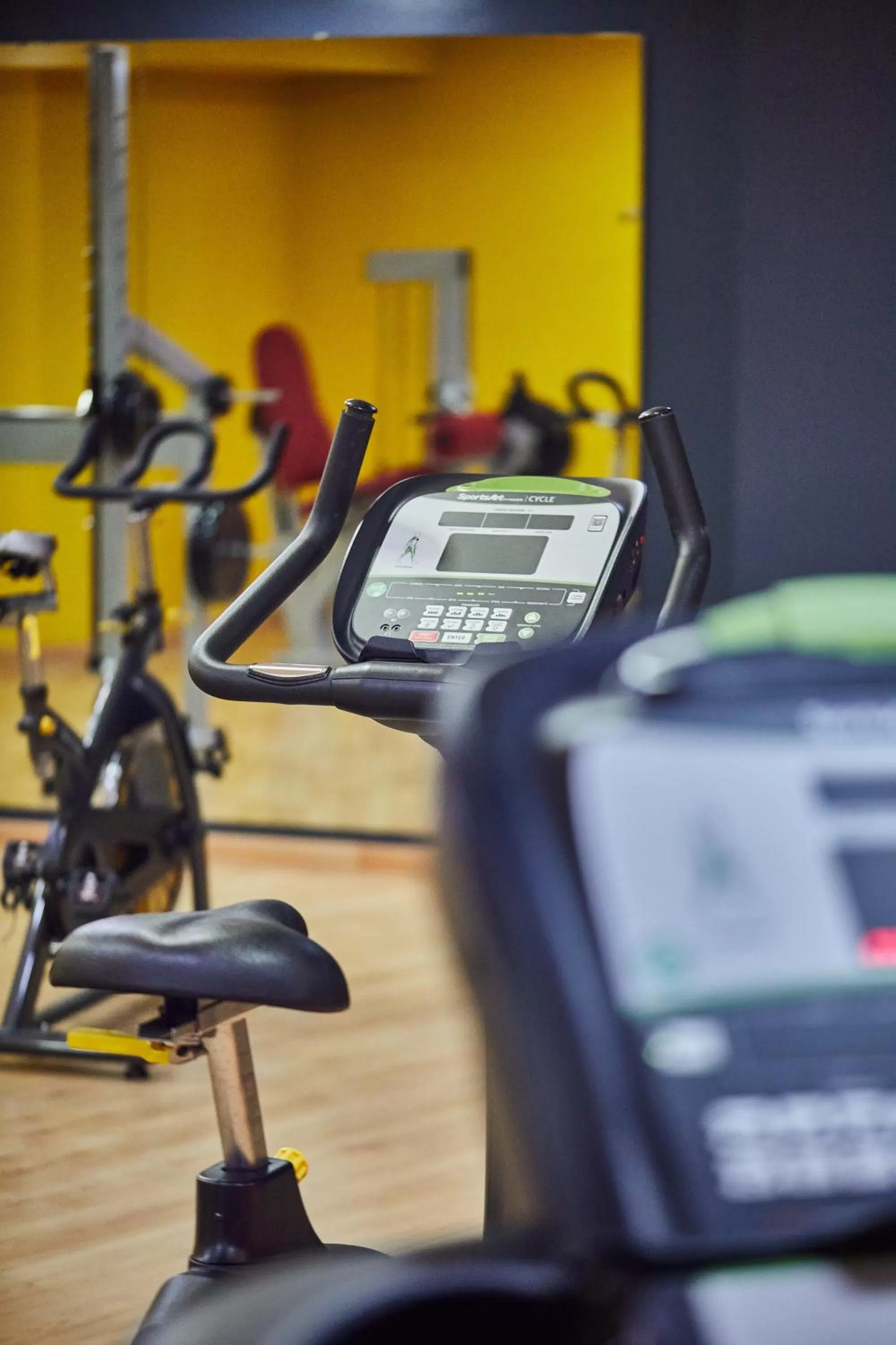 Fitness centre/facilities in Silken Ciudad Gijón