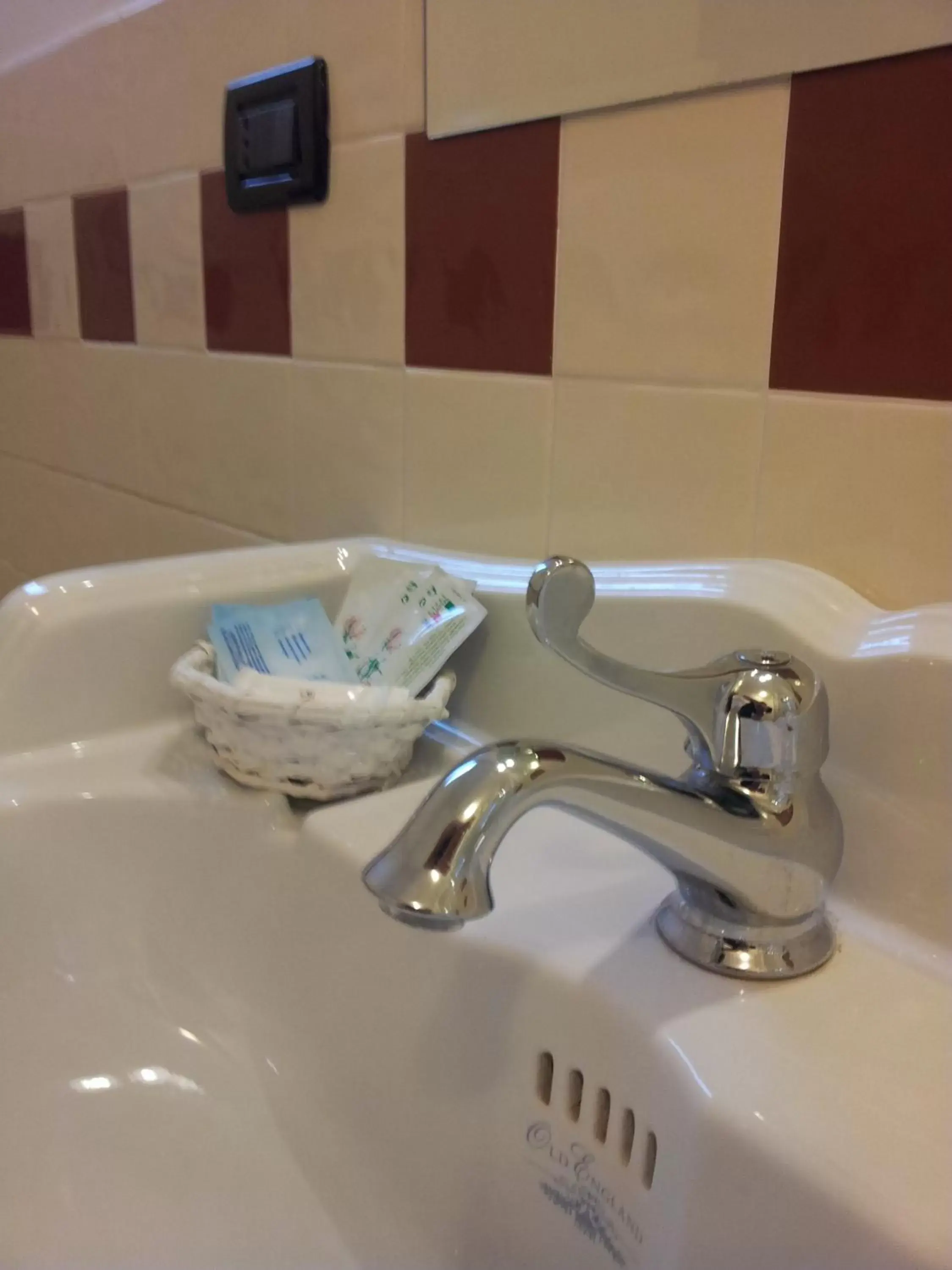 Decorative detail, Bathroom in Hotel La Capannina