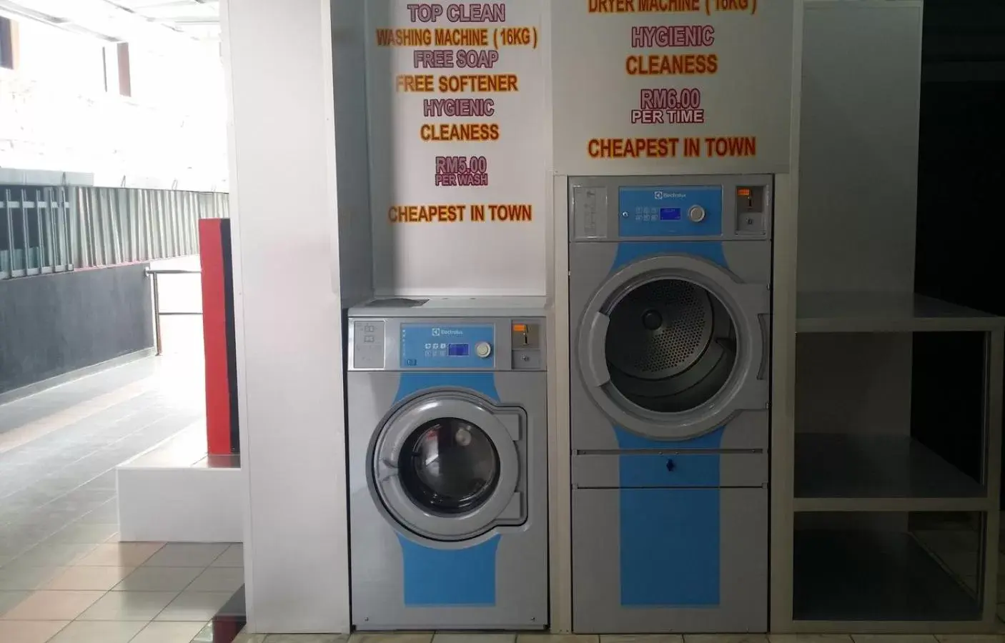 laundry in Hotel Pinji