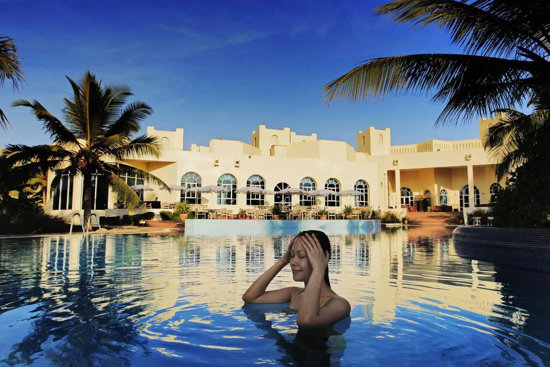 Pool view, Swimming Pool in Hilton Salalah Resort