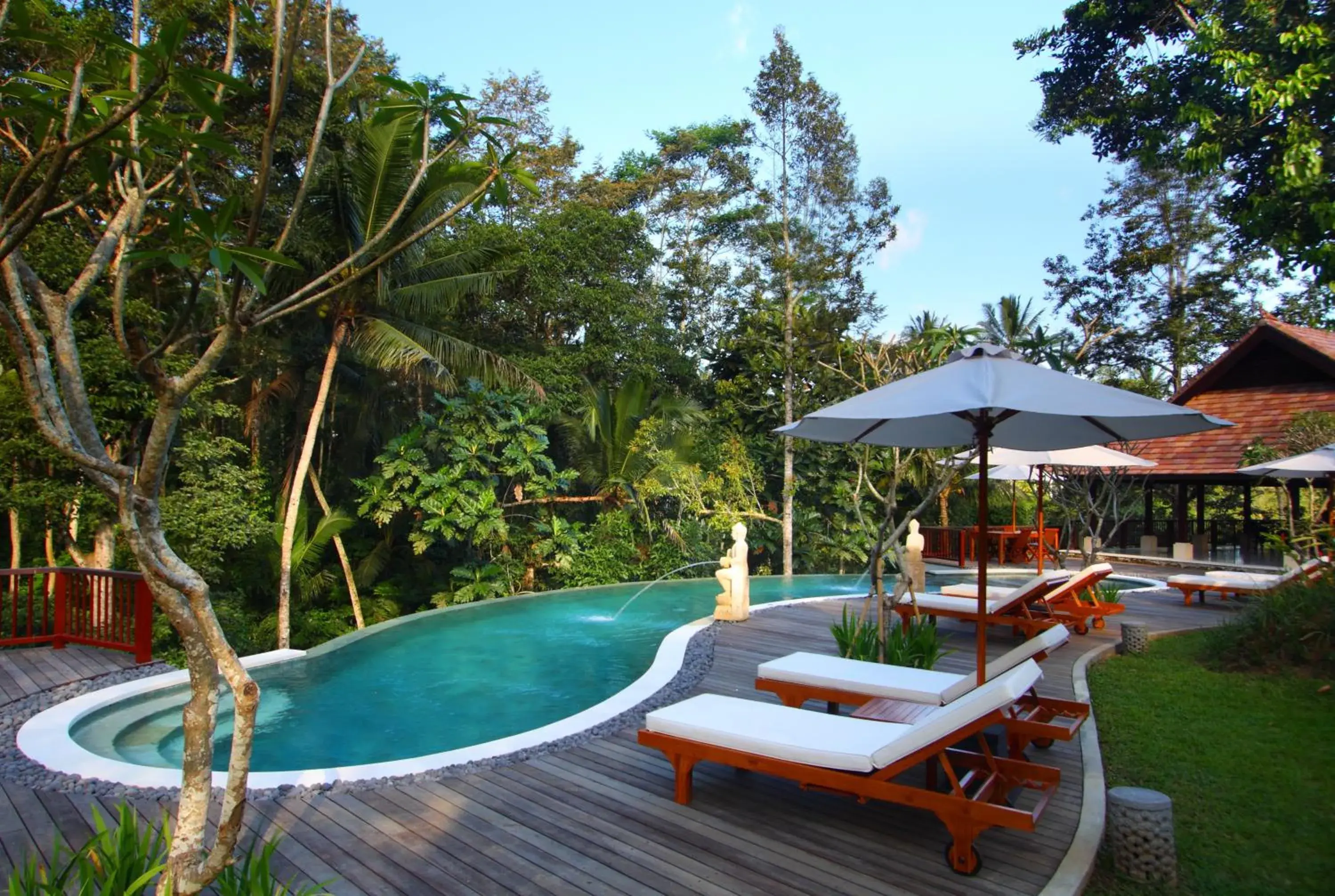 Pool view, Swimming Pool in BeingSattvaa Luxury Ubud - CHSE Certified