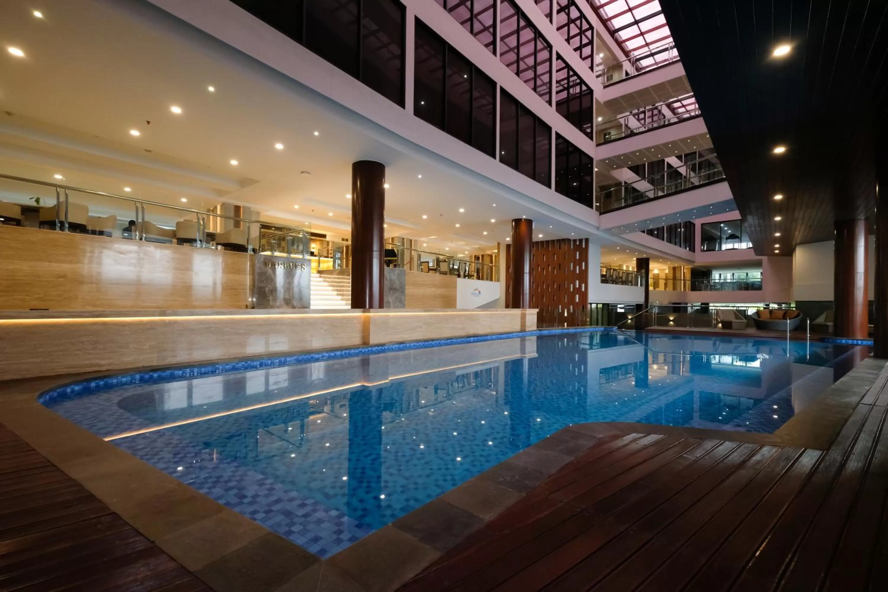 Swimming pool in Dream of Aventus Hotel Kuta