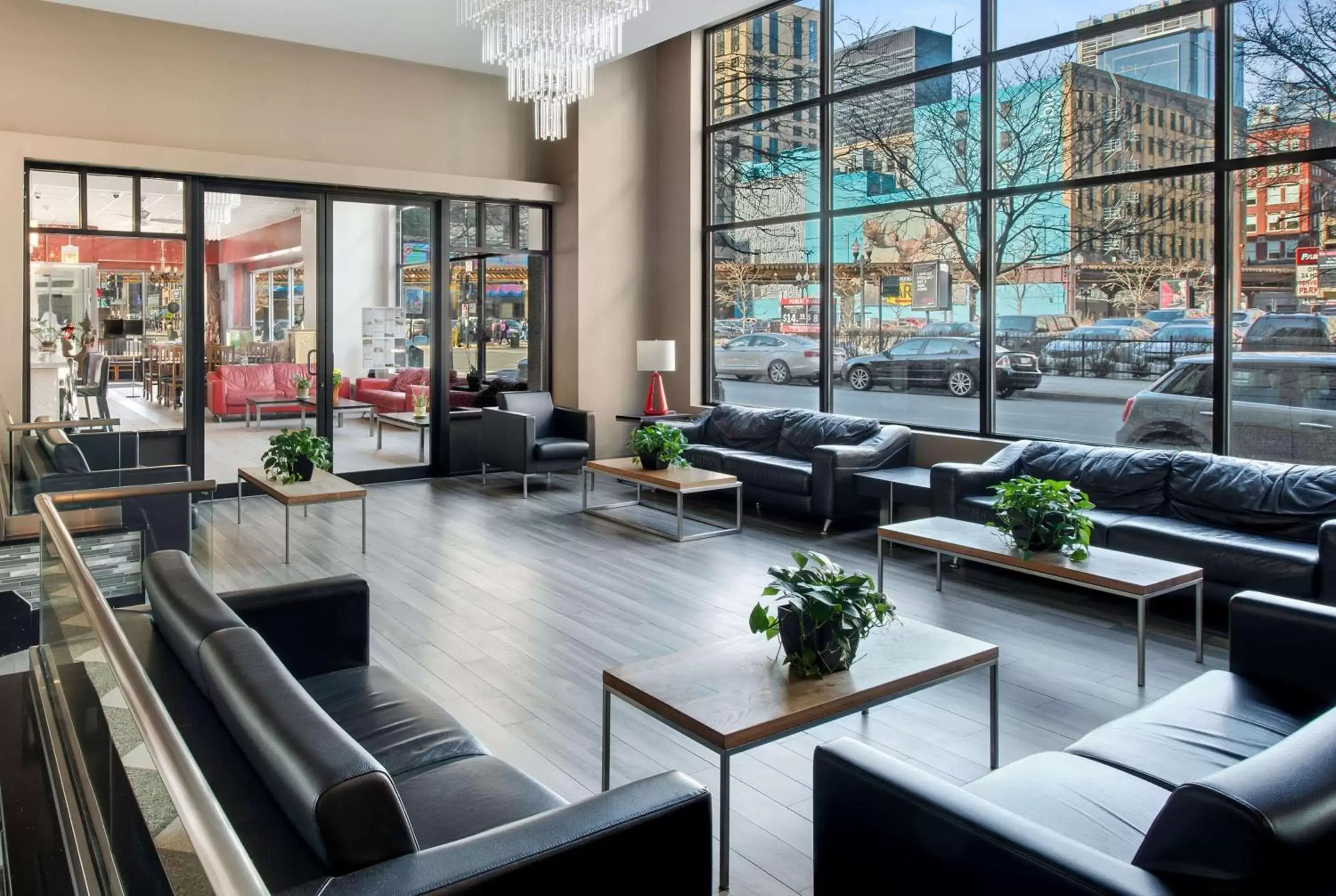 Lobby or reception, Seating Area in Travelodge by Wyndham Downtown Chicago
