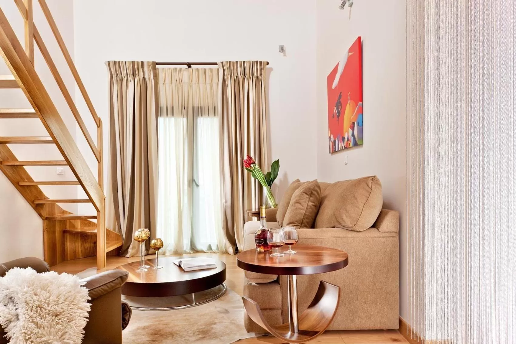 Seating area in Kalavrita Canyon Hotel & Spa