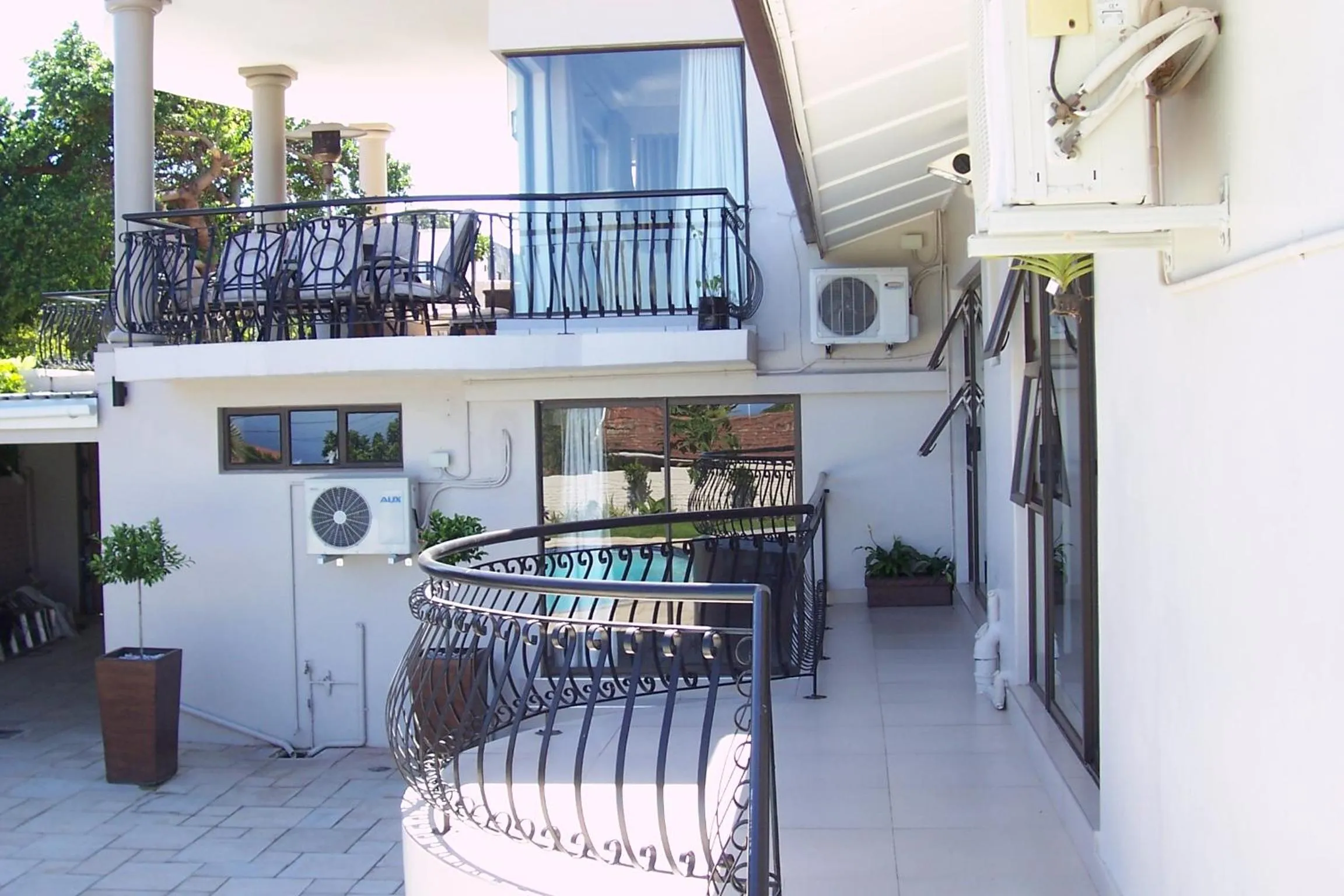 Balcony/Terrace in Sanchia Luxury Guest House