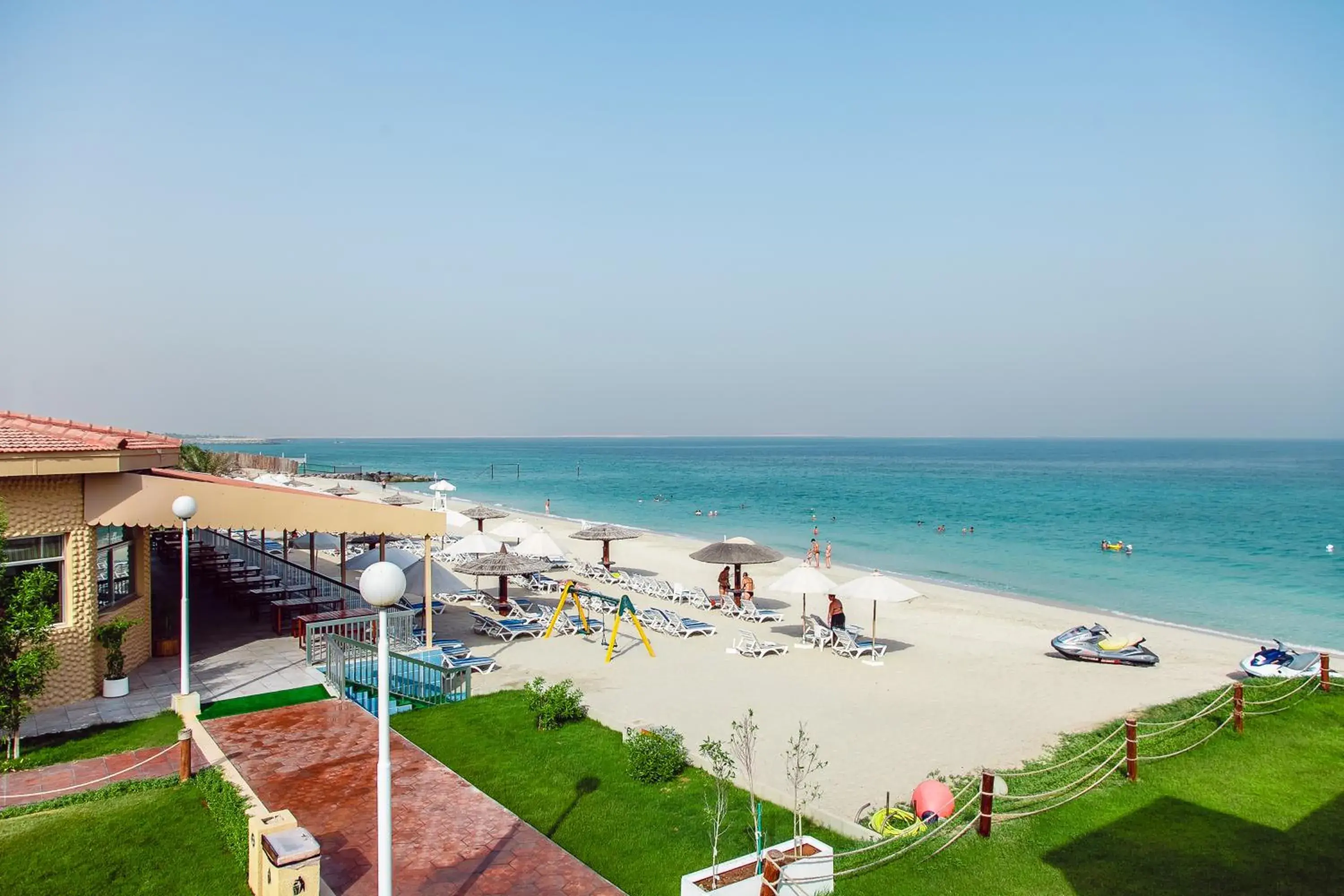 Sea view, Beach in Sharjah Carlton Hotel