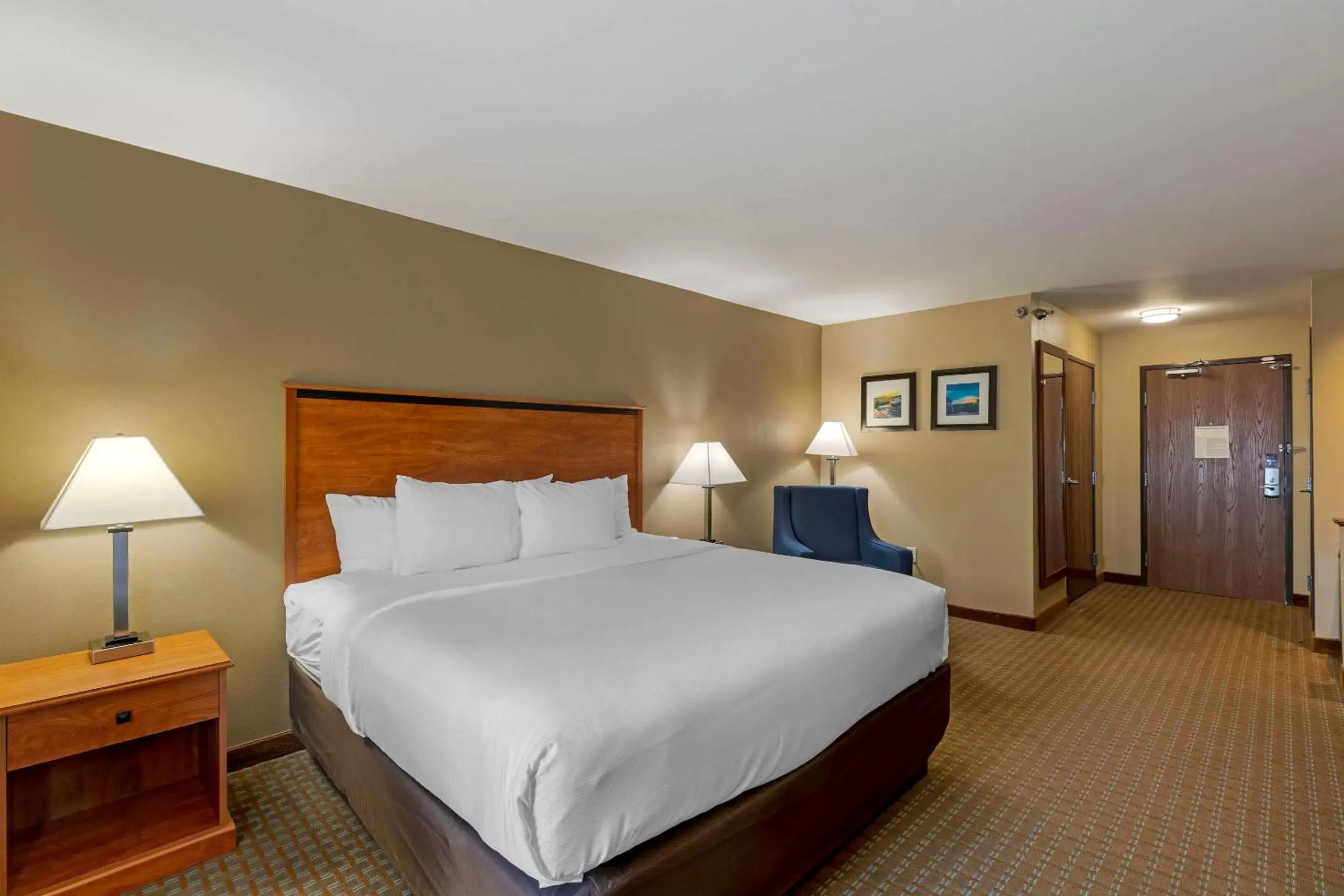 Bedroom, Bed in Comfort Inn & Suites Marion I-57
