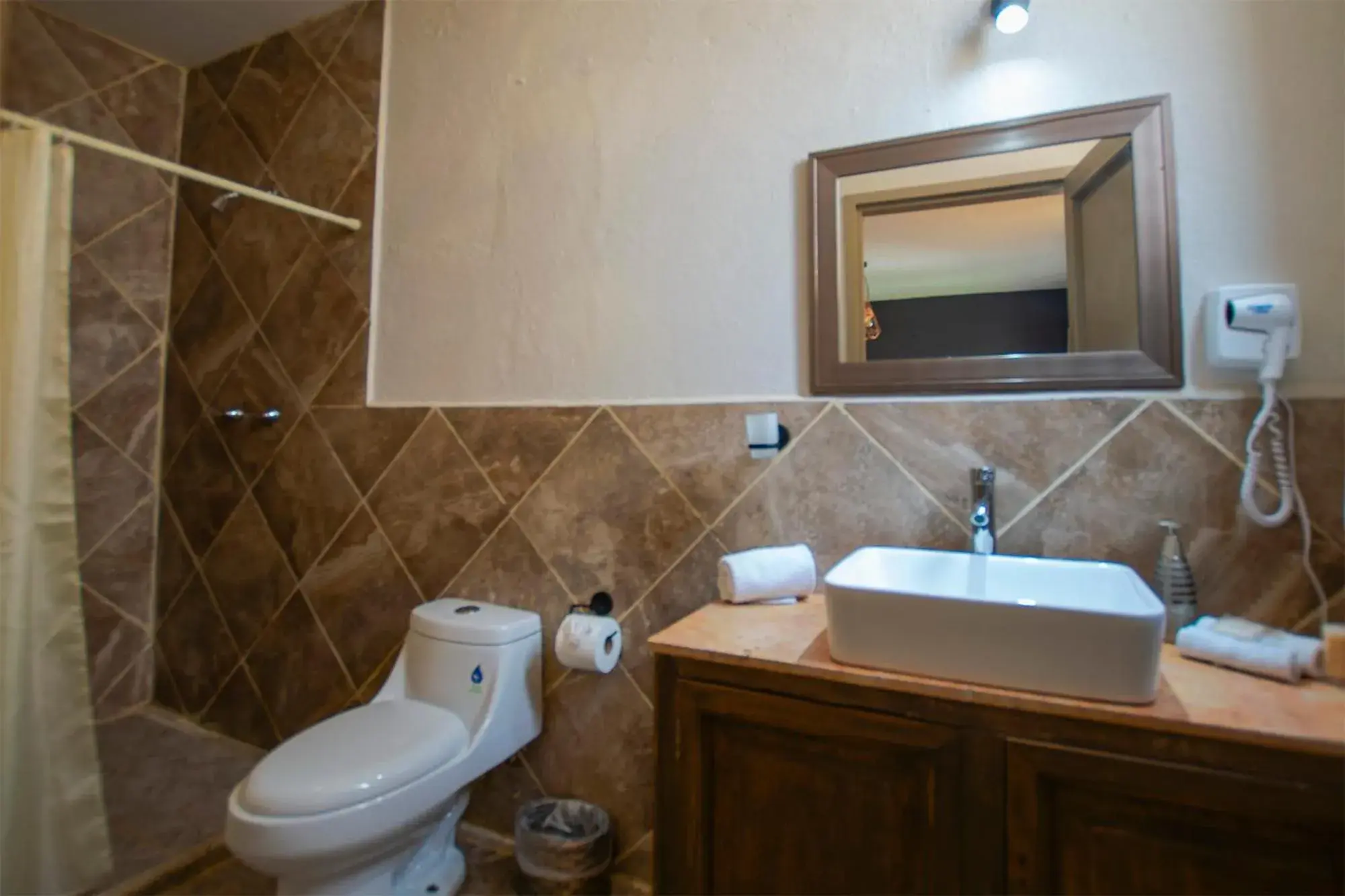 Bathroom in Hotel Casa Santamar