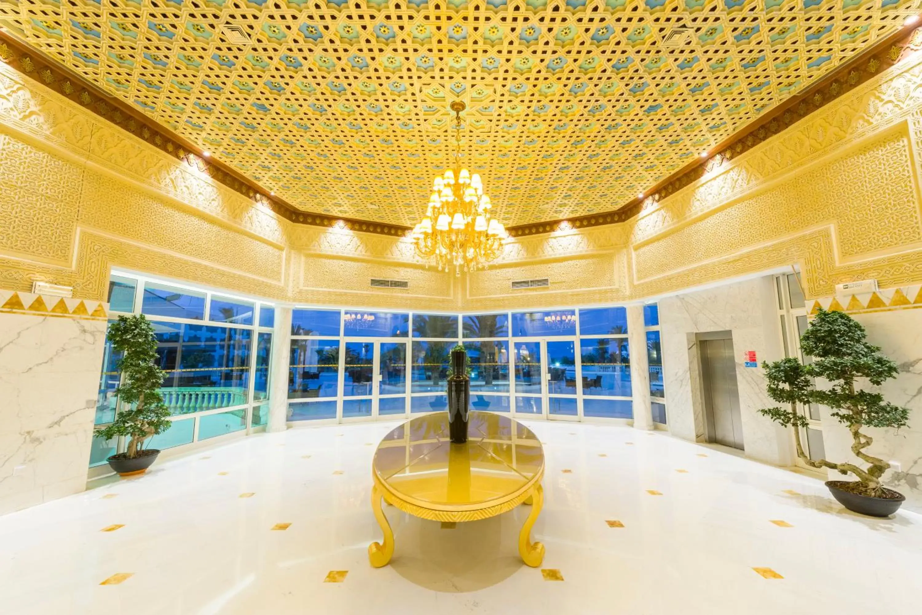 Lobby or reception in Jaz Tour Khalef