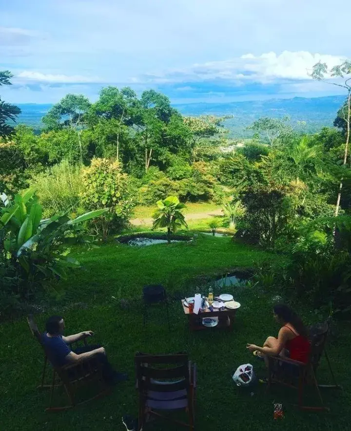 Patio, Bird's-eye View in Birds & Breakfast Costa Rica