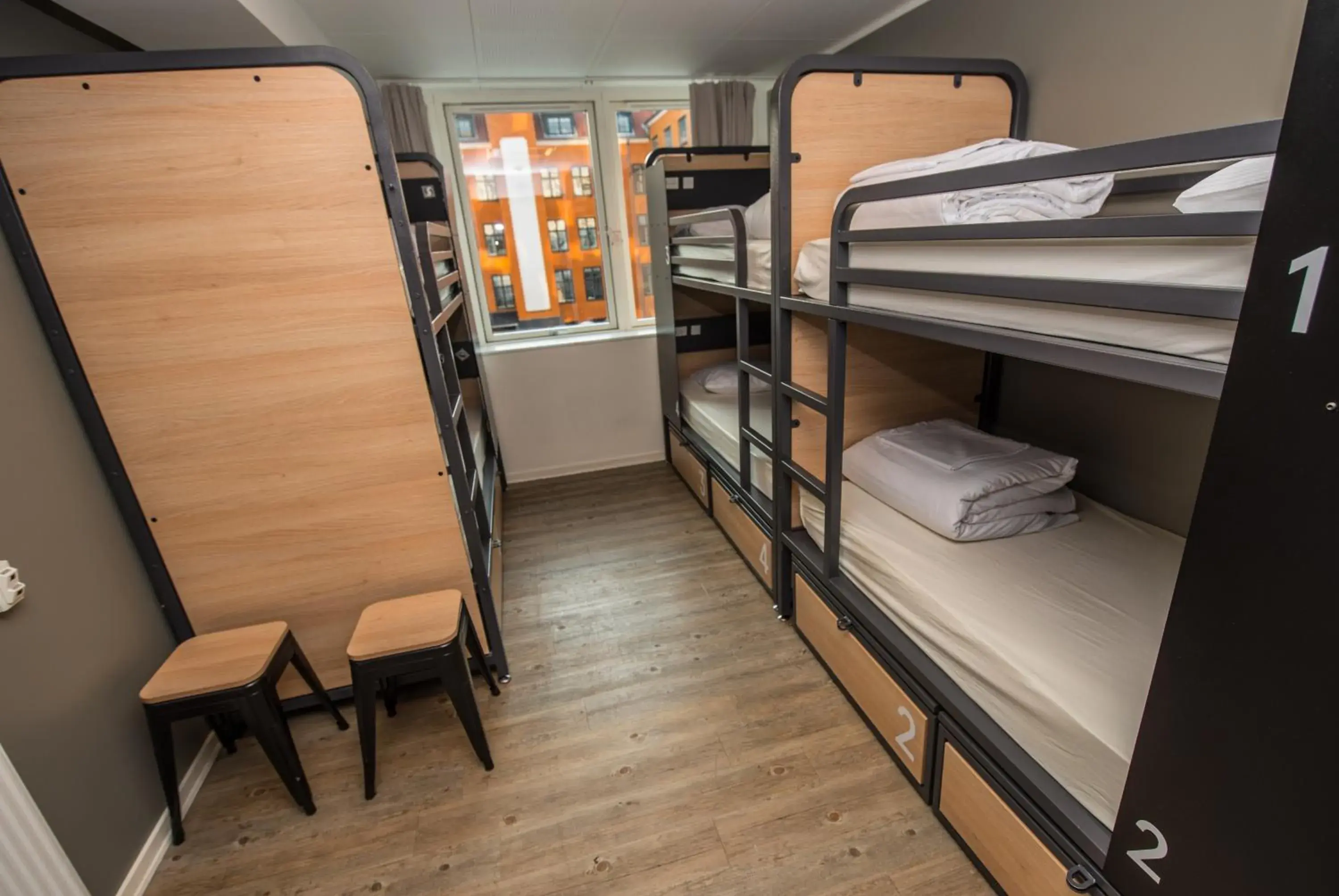 Bed in 6-Bed Female Dormitory Room in Generator Copenhagen