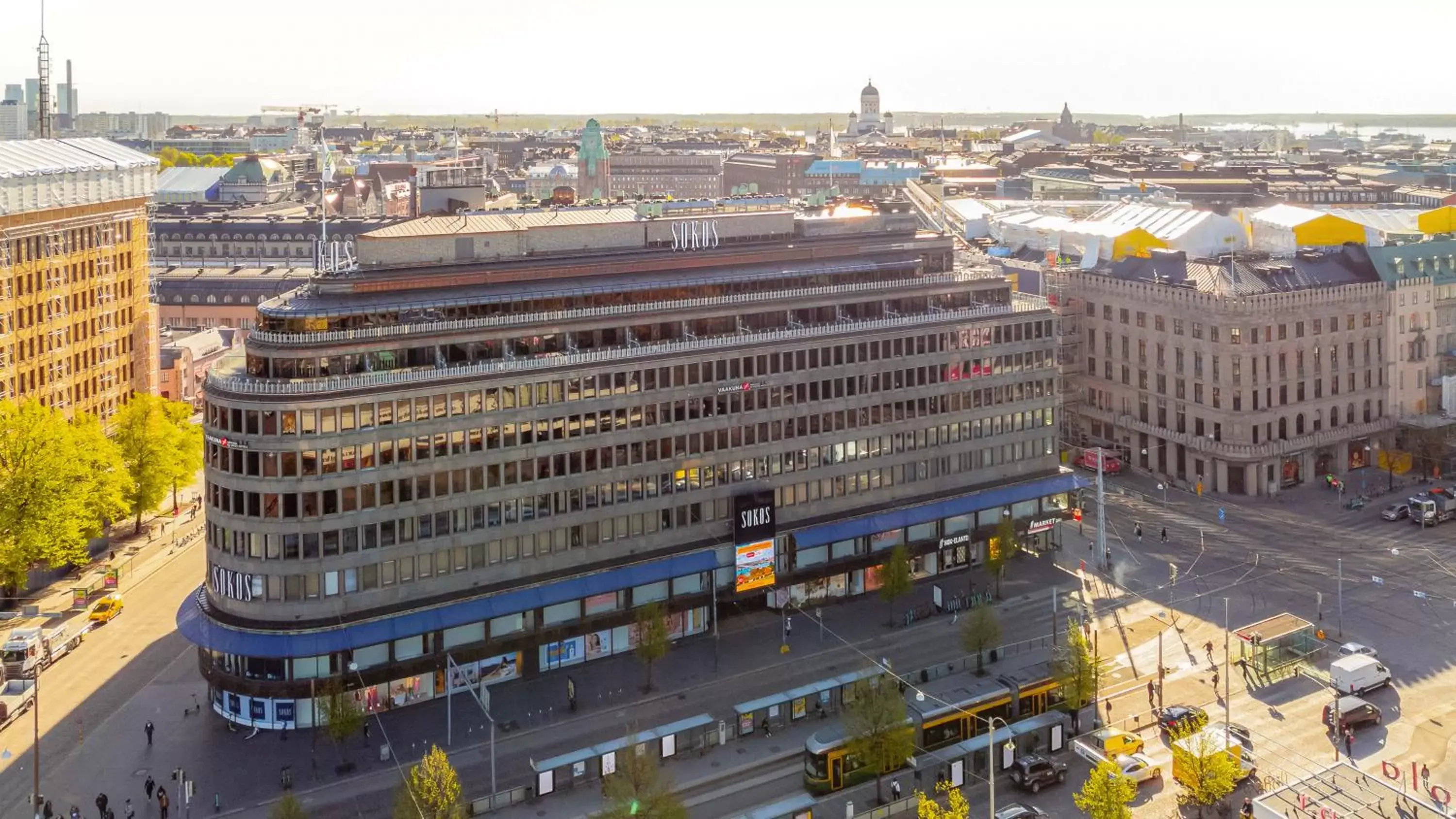 Property building, Bird's-eye View in Original Sokos Hotel Vaakuna Helsinki