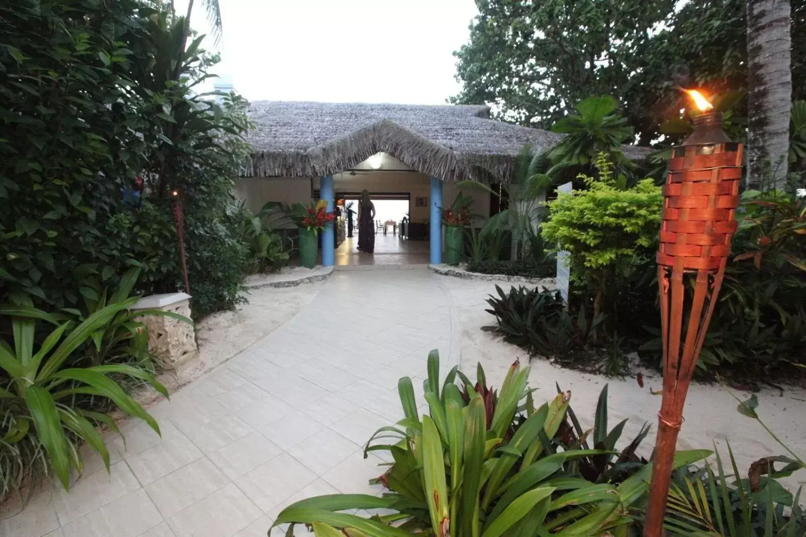 Facade/entrance in Breakas Beach Resort