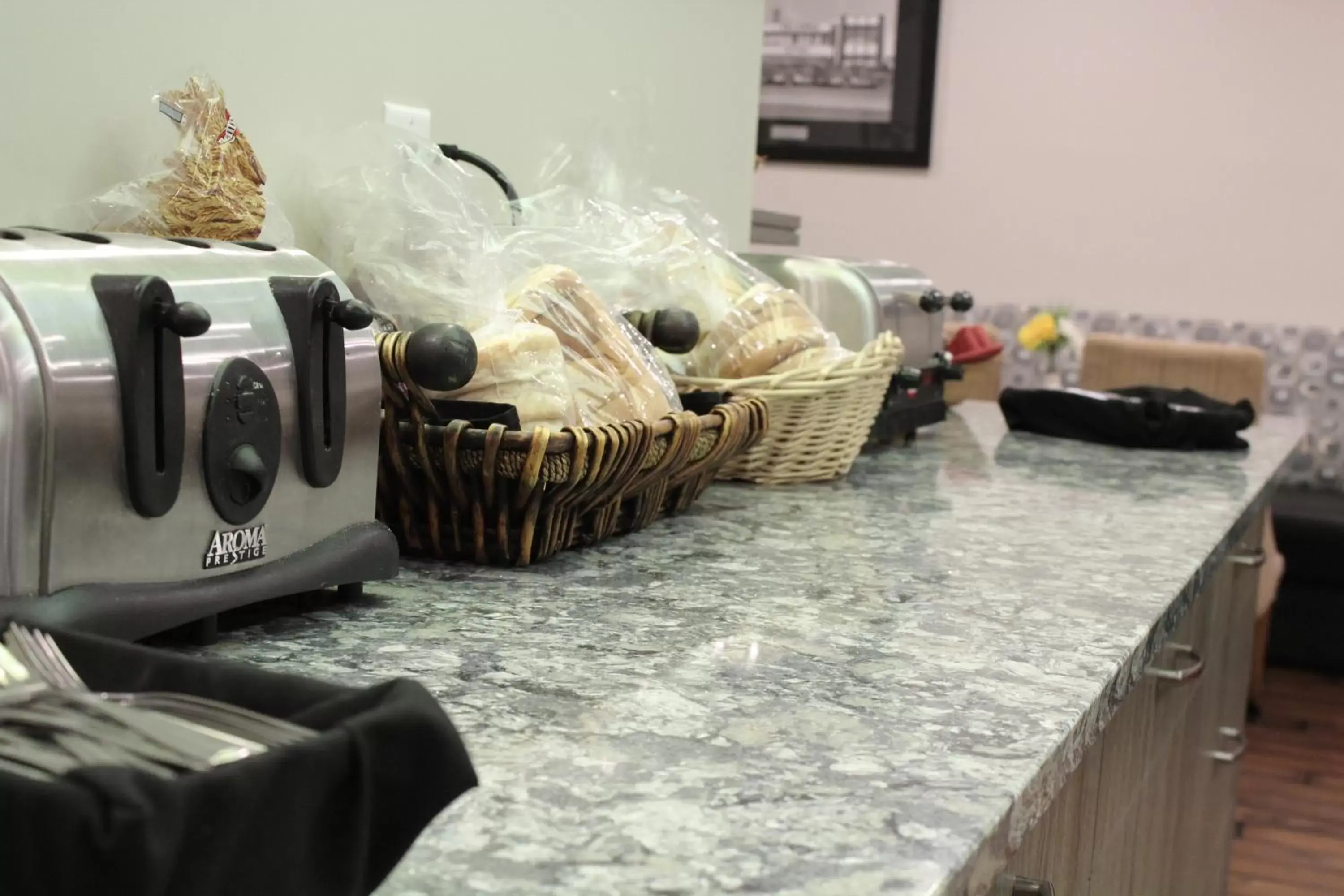 Continental breakfast in The Royal Anne Hotel