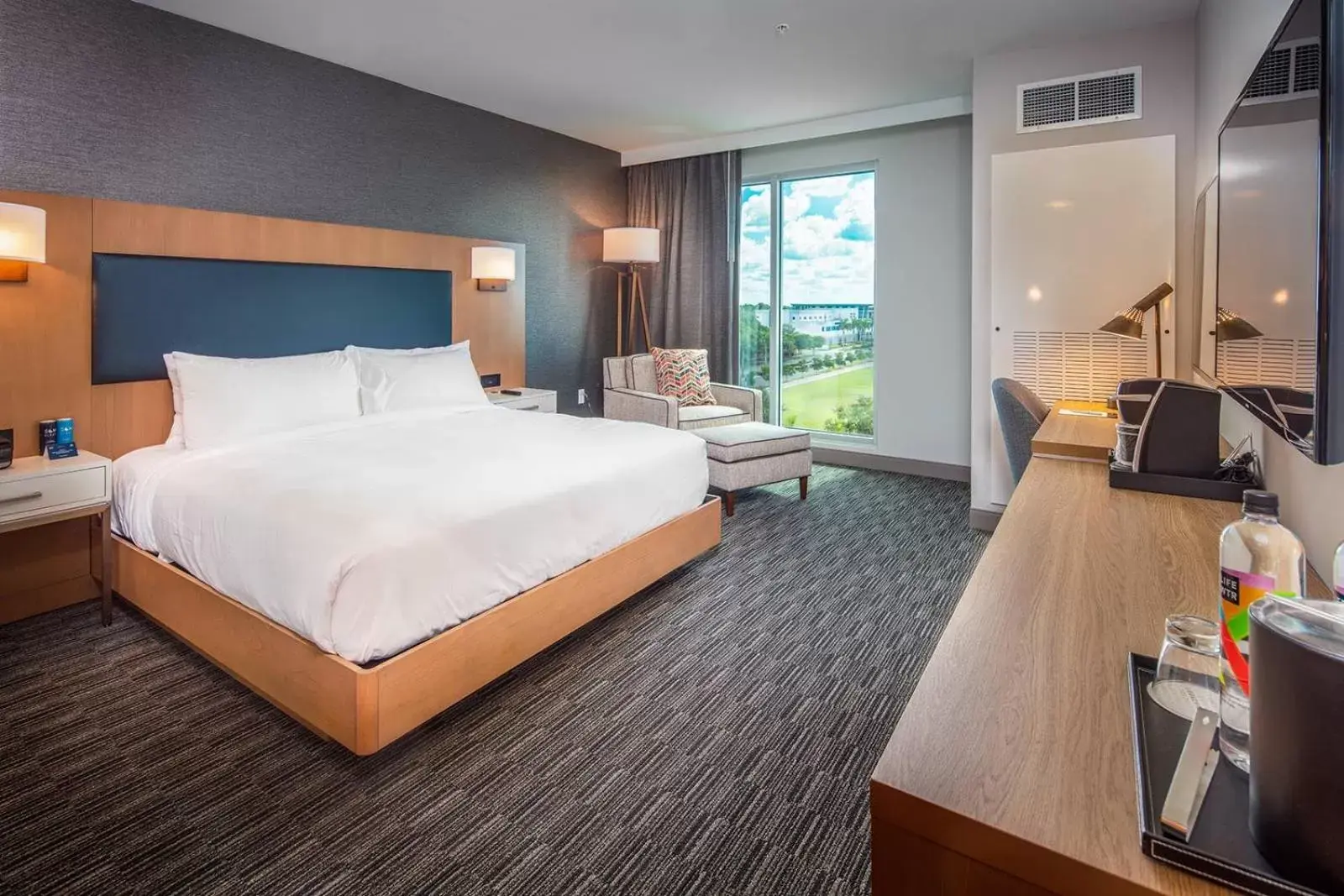 Bedroom, Bed in Legacy Hotel at IMG Academy