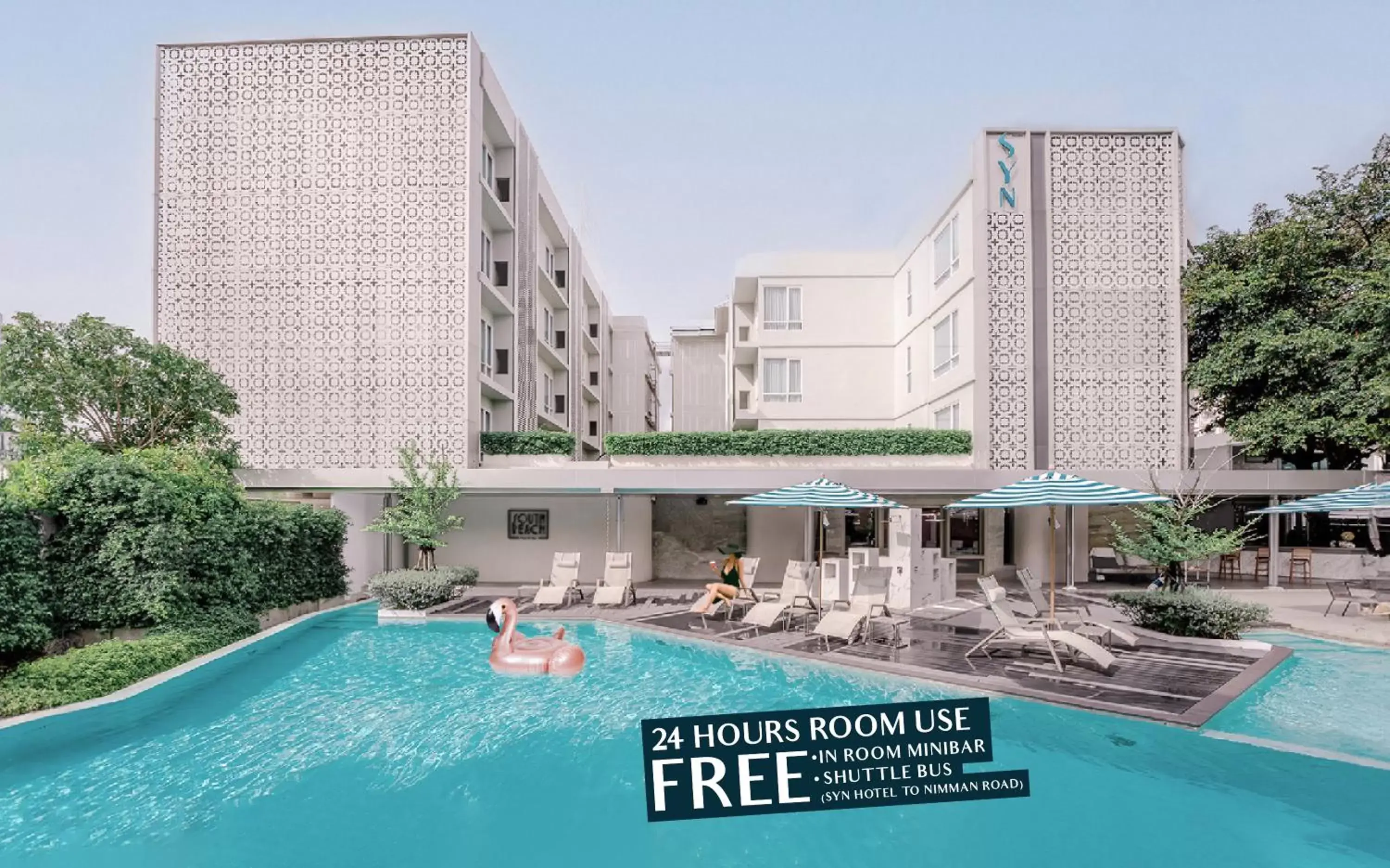 Property building, Swimming Pool in SYN Boutique Hotel