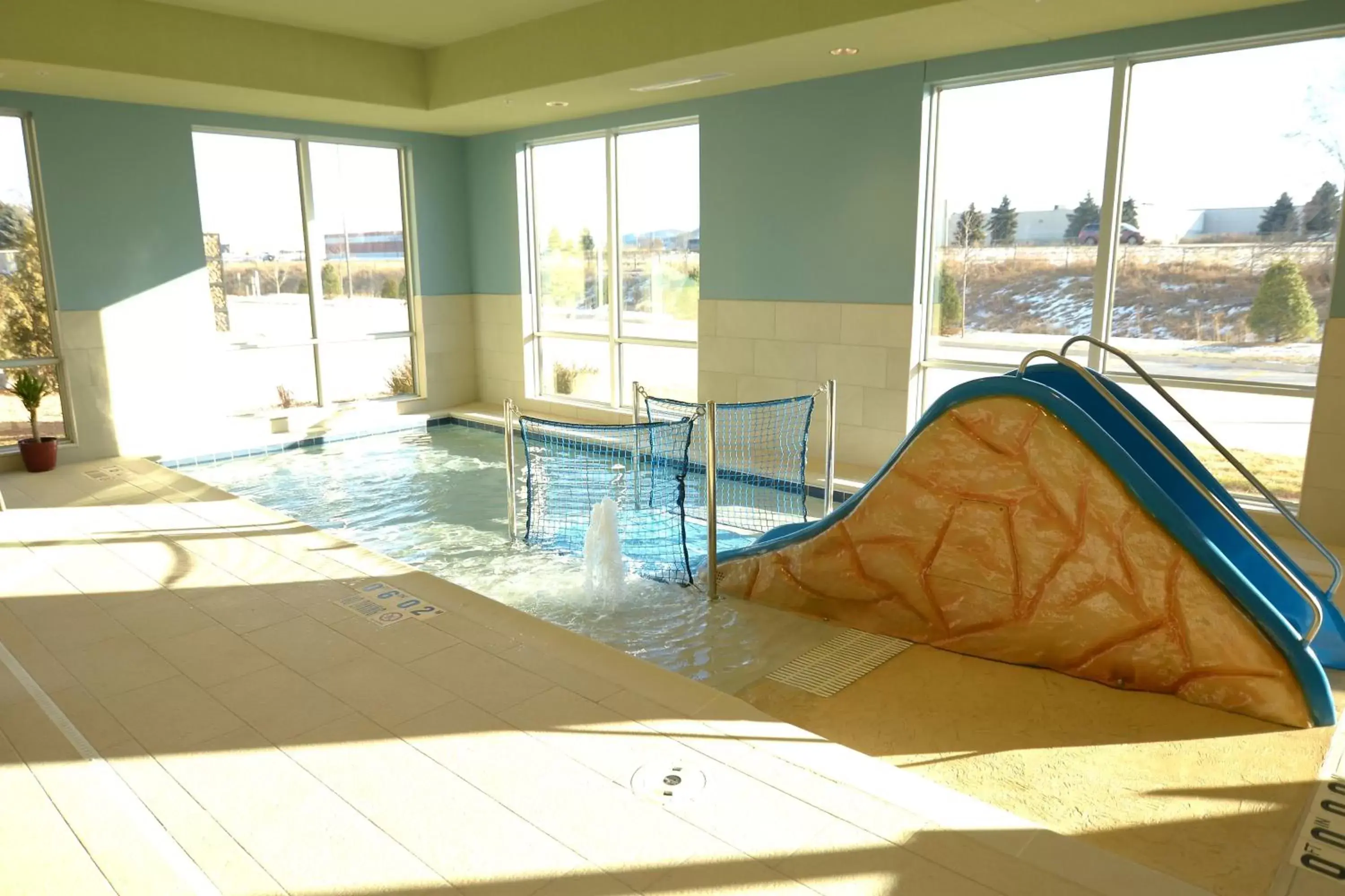 Swimming pool in Holiday Inn Express & Suites Onalaska - La Crosse Area, an IHG Hotel
