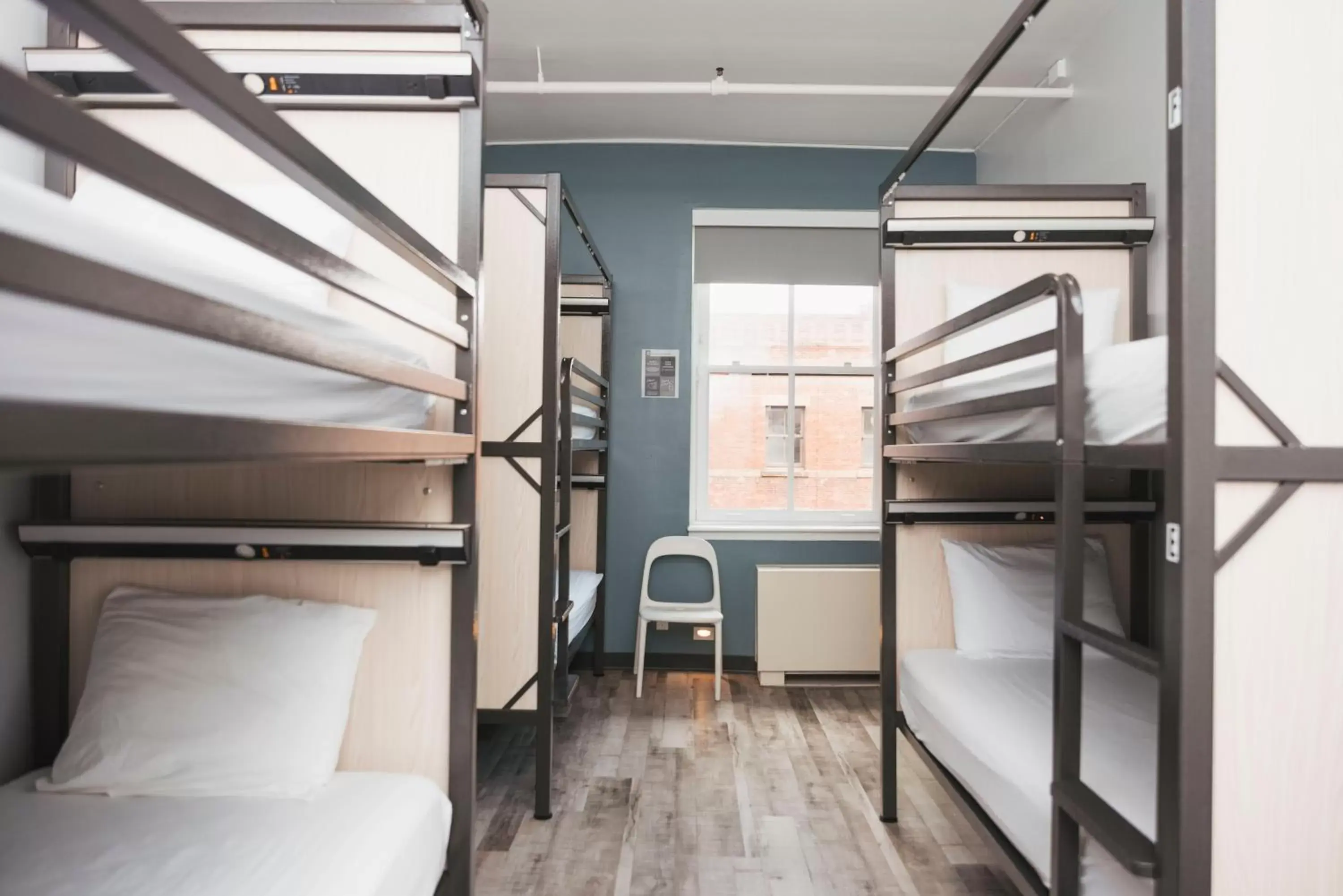 Bedroom, Bunk Bed in HI New York City Hostel