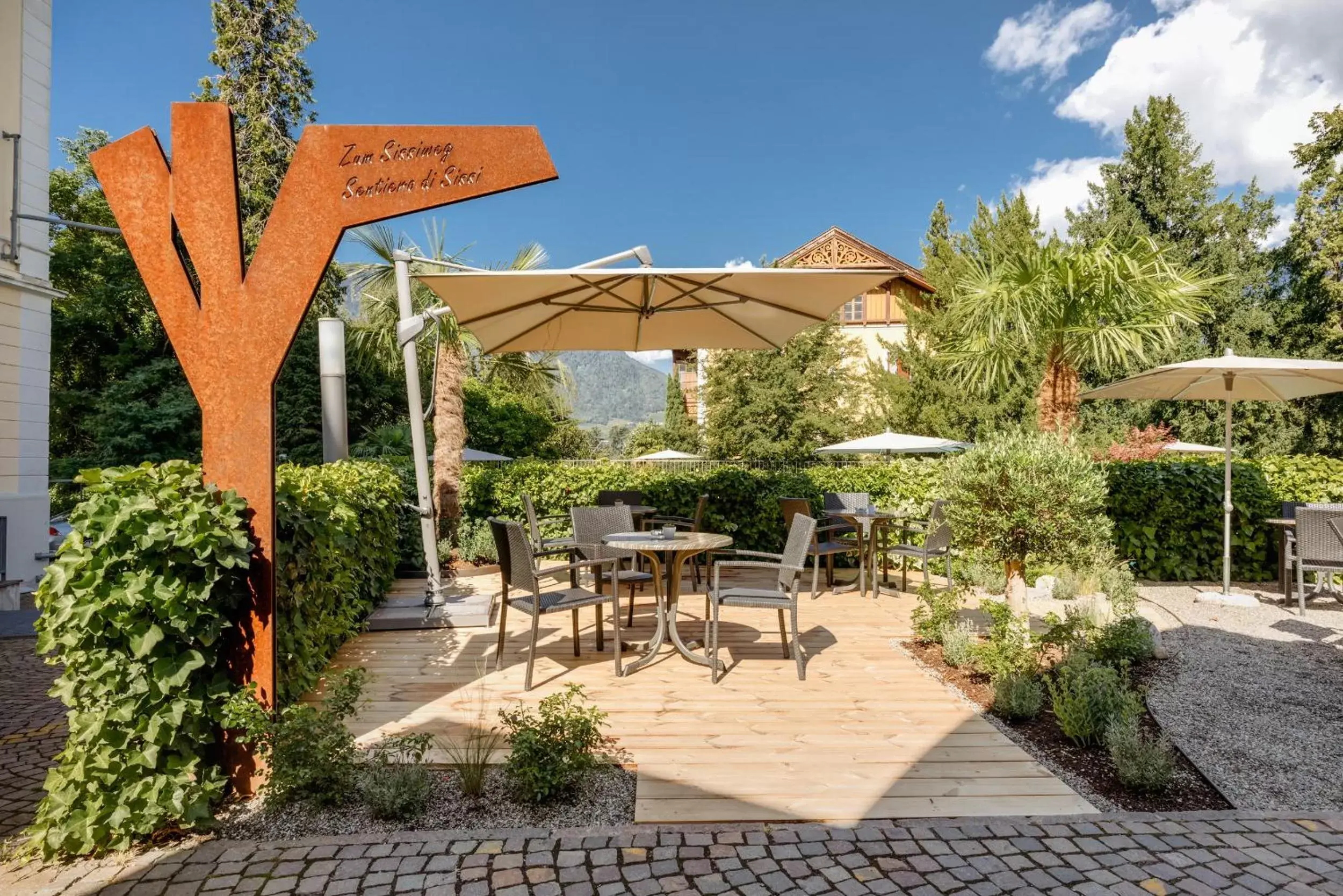 Garden in Hotel Kolping