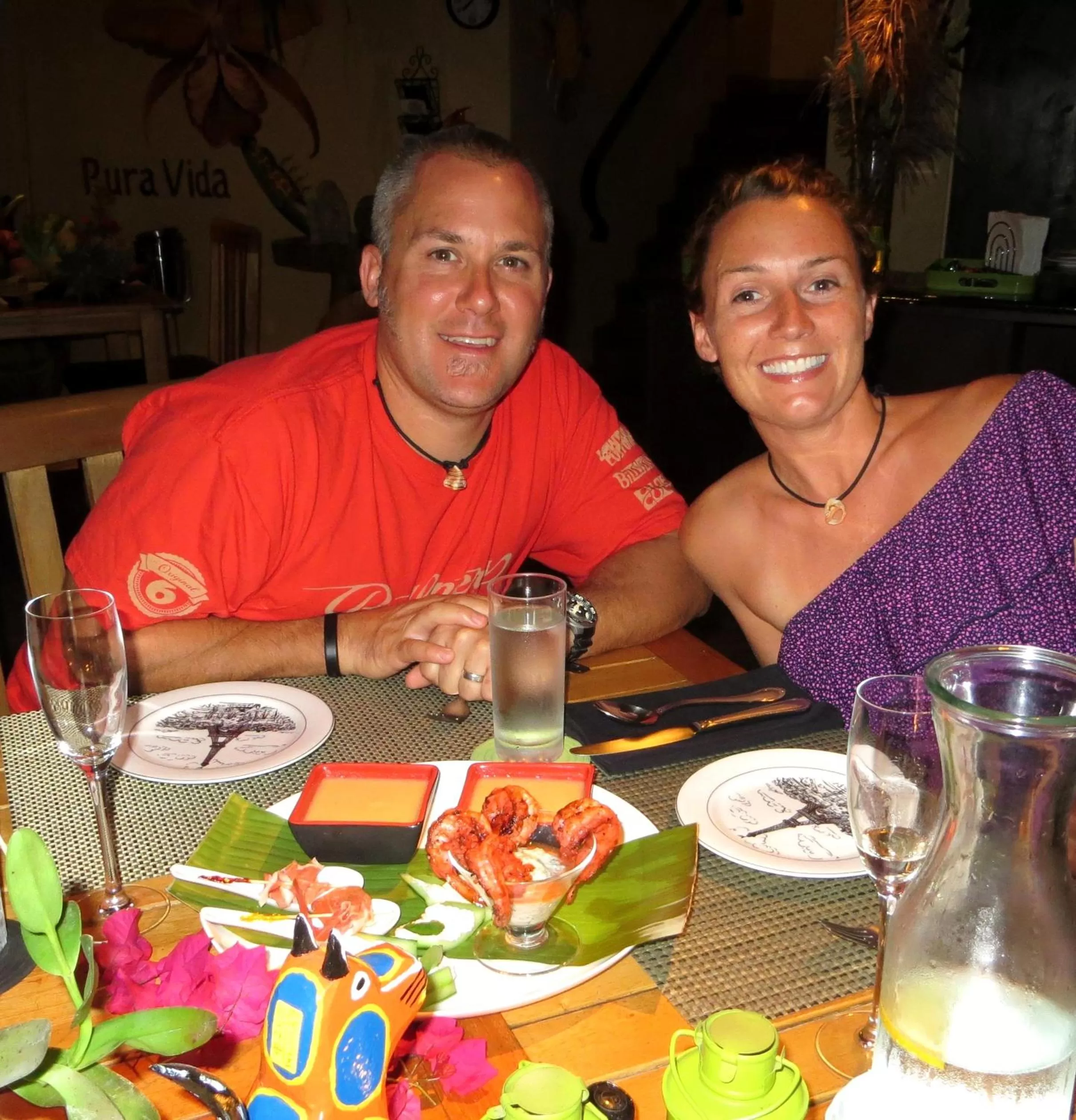 Dinner in Pura Vida Hotel