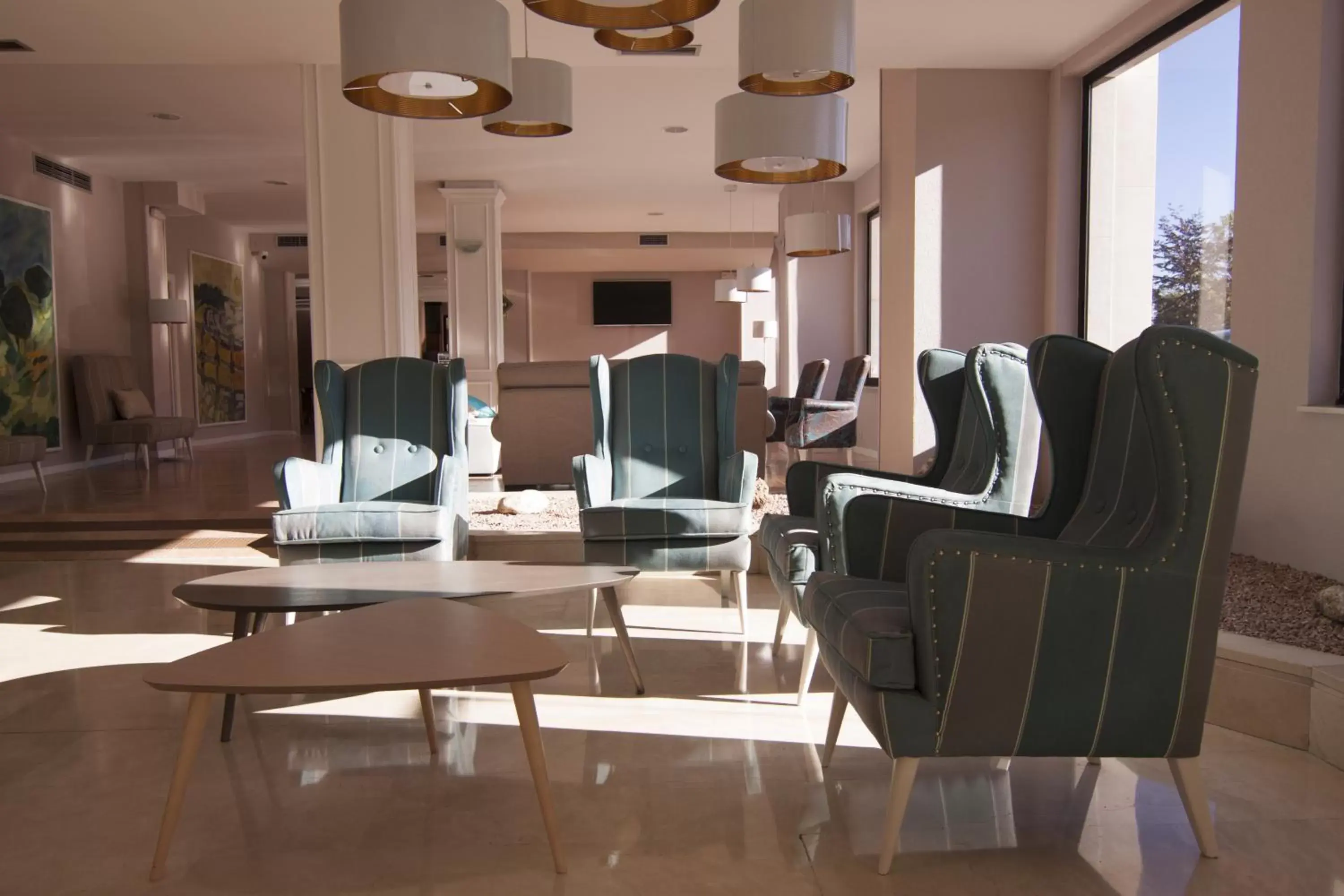 Lobby or reception in Hotel La Palma de Llanes