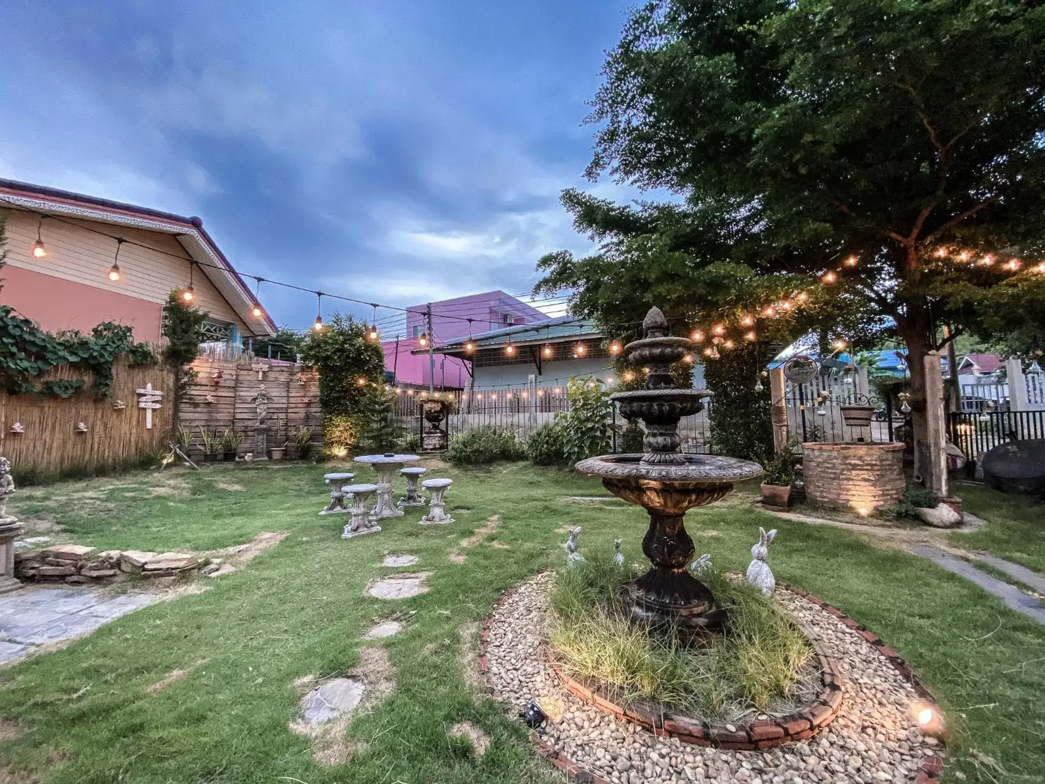 Garden, Property Building in The Castello Resort