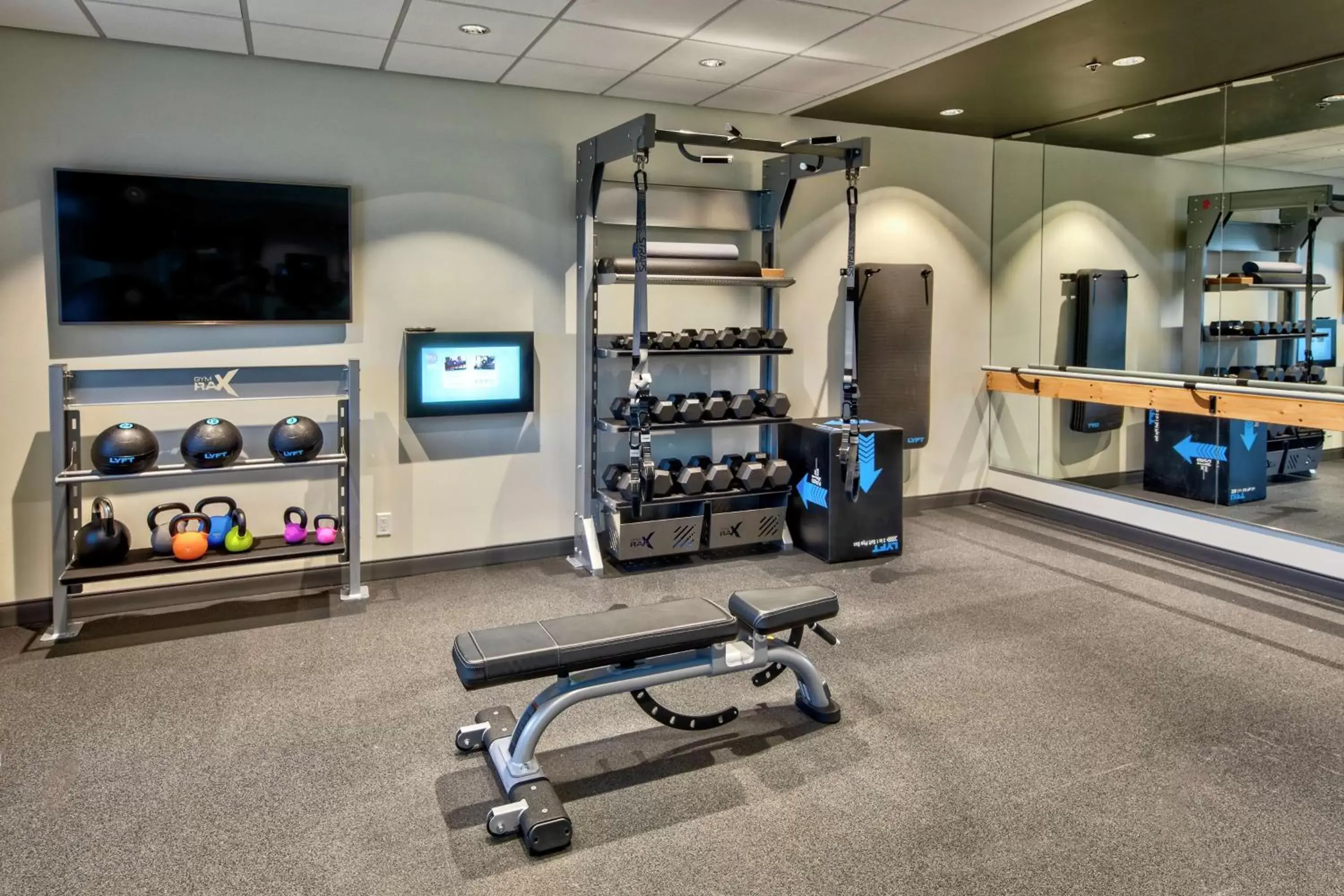 Fitness centre/facilities, Fitness Center/Facilities in Tru By Hilton Roanoke Hollins