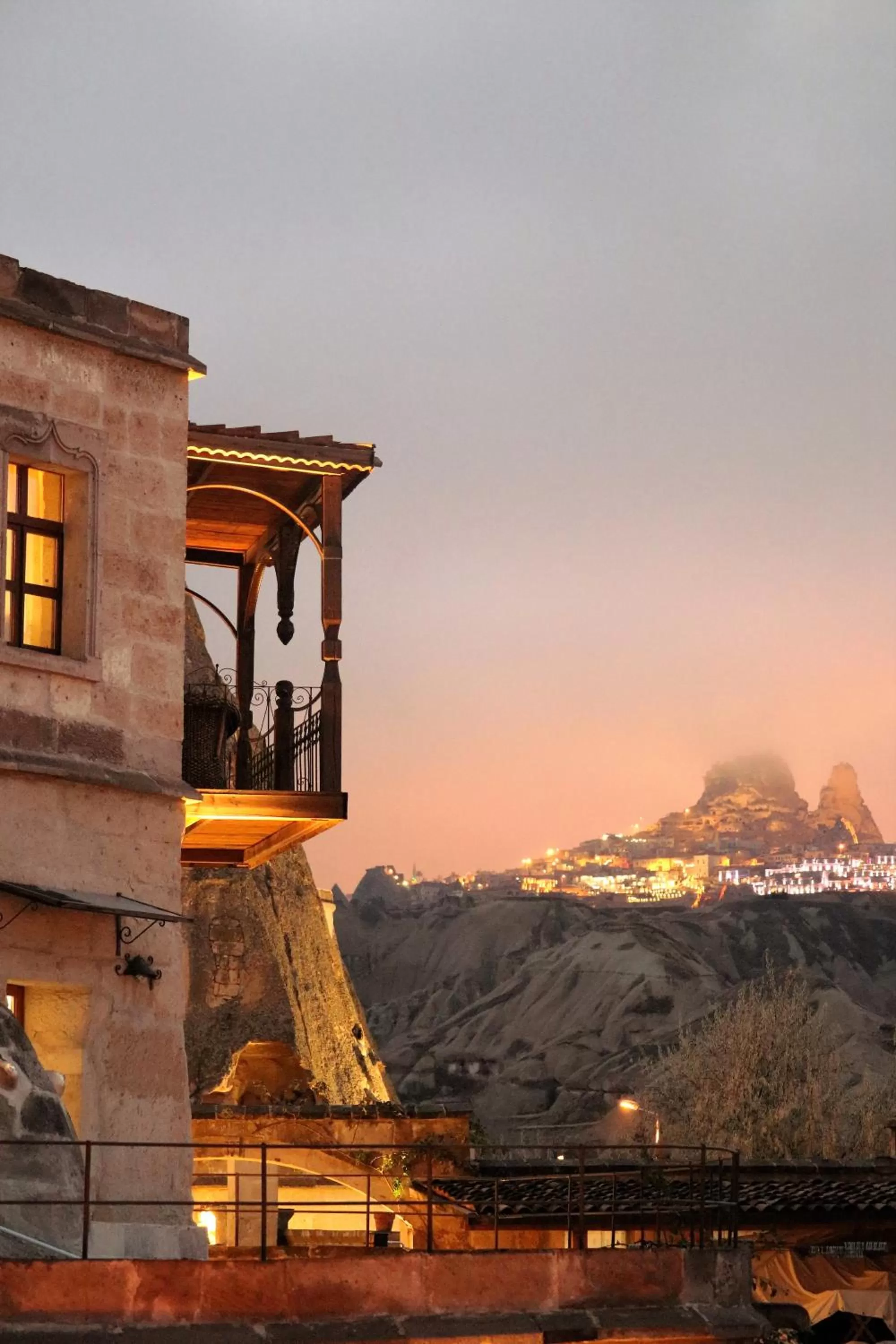 Sunset in Kelebek Special Cave Hotel & Spa