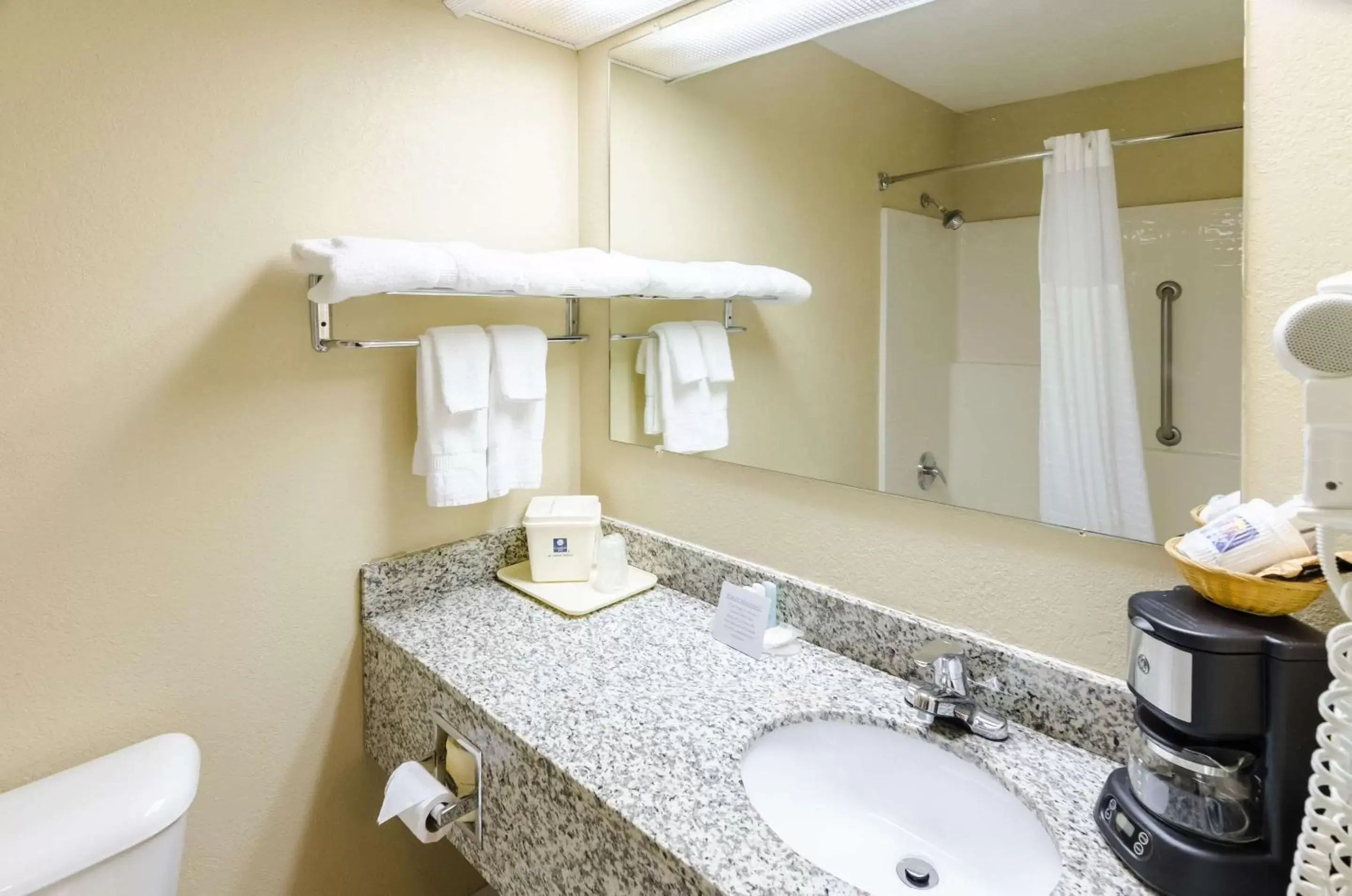 Bathroom in Comfort Inn Wytheville - Fort Chiswell