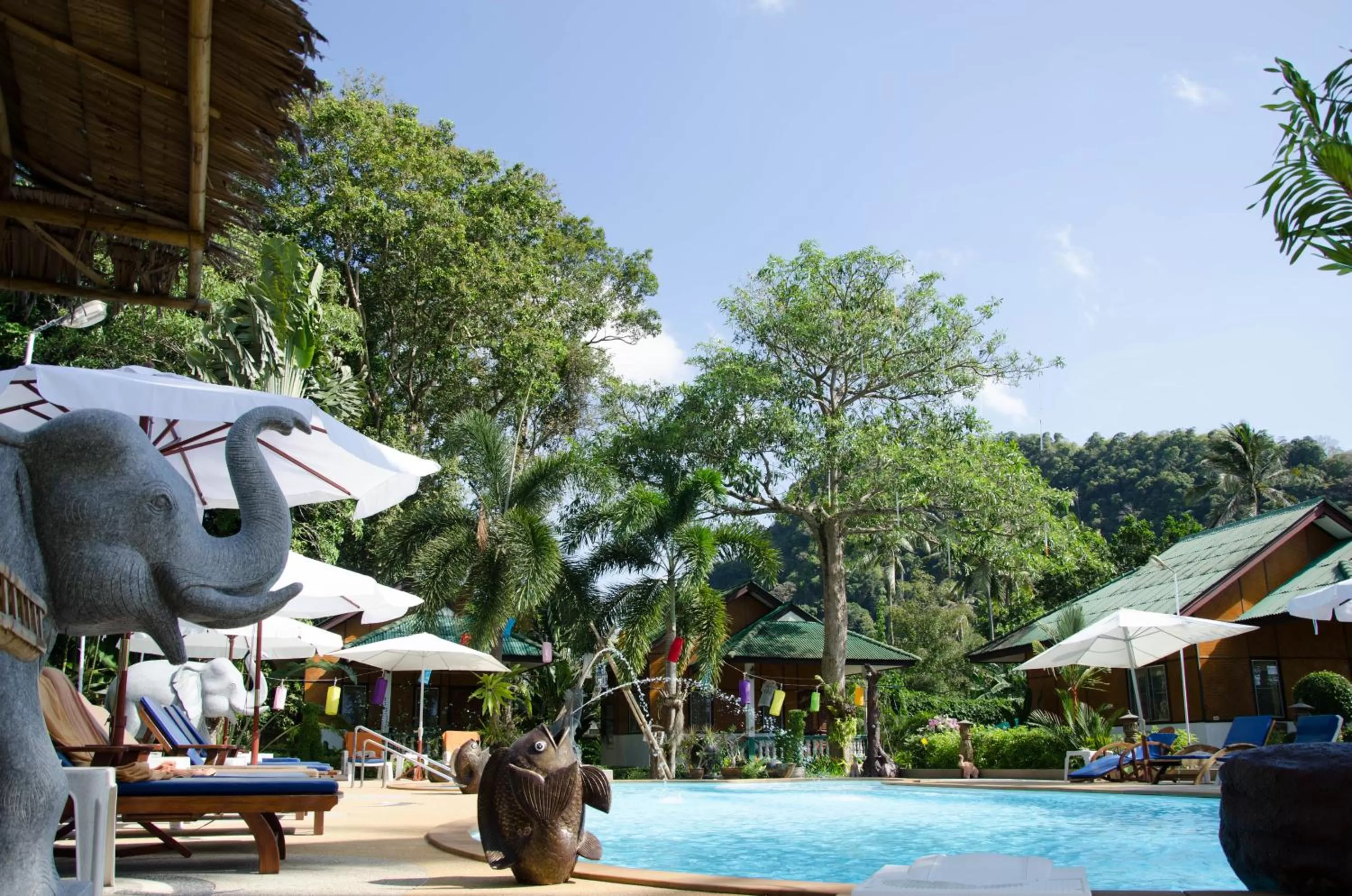 Property building in Jungle Village Bungalow