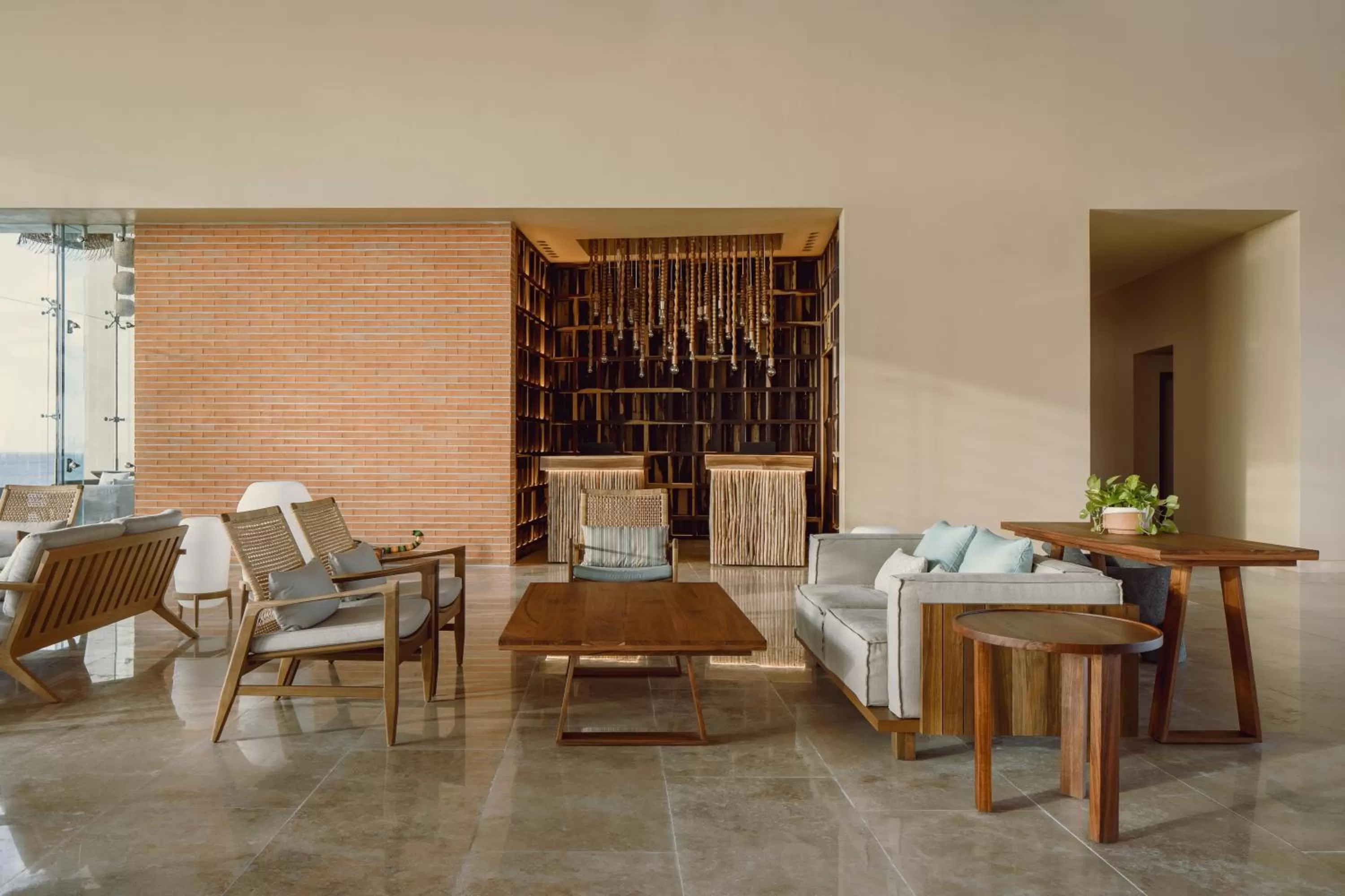 Lobby or reception in La Casa de la Playa by Xcaret- All Inclusive Adults Only