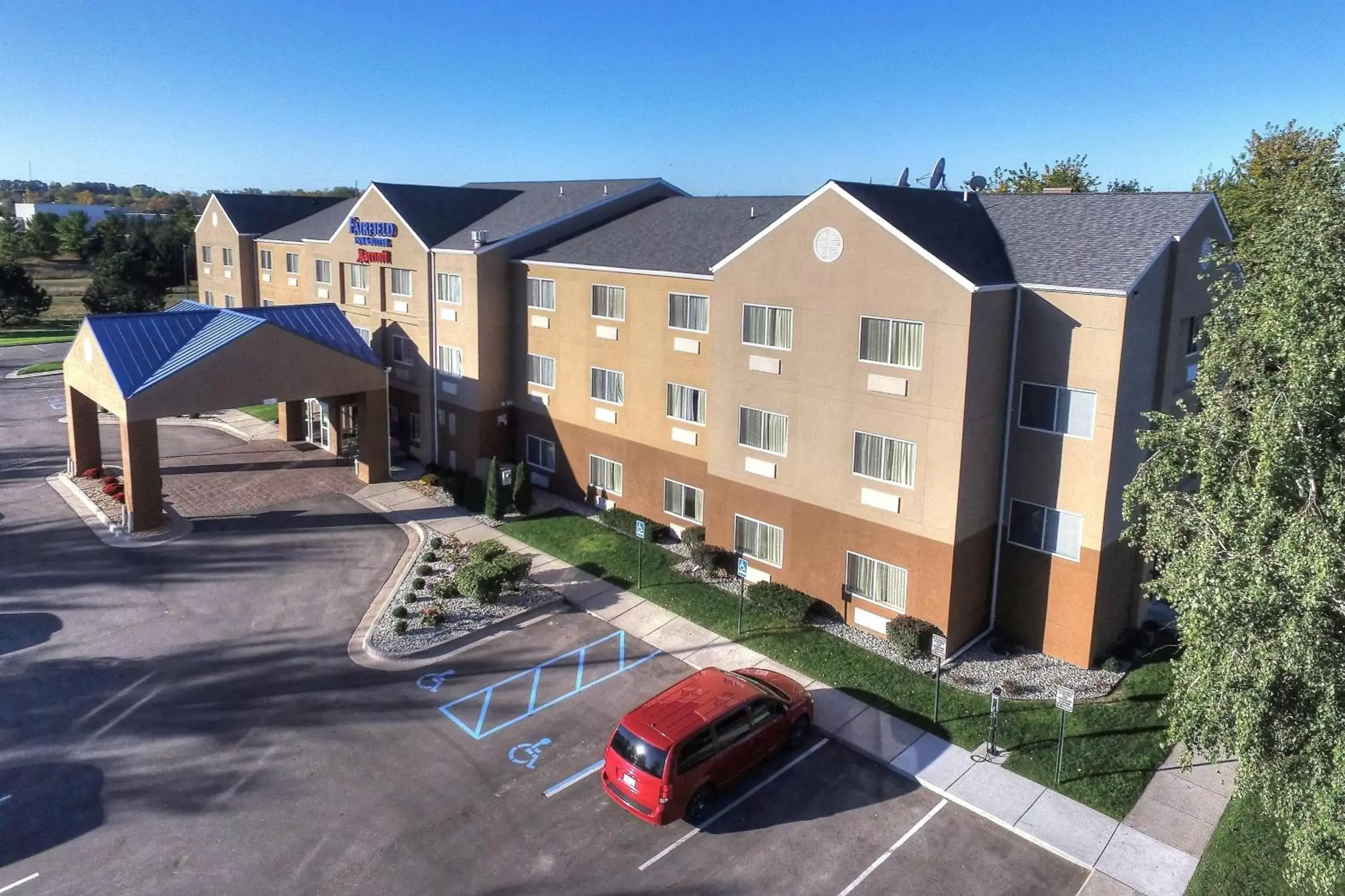 Property building in Fairfield Inn & Suites Mt. Pleasant