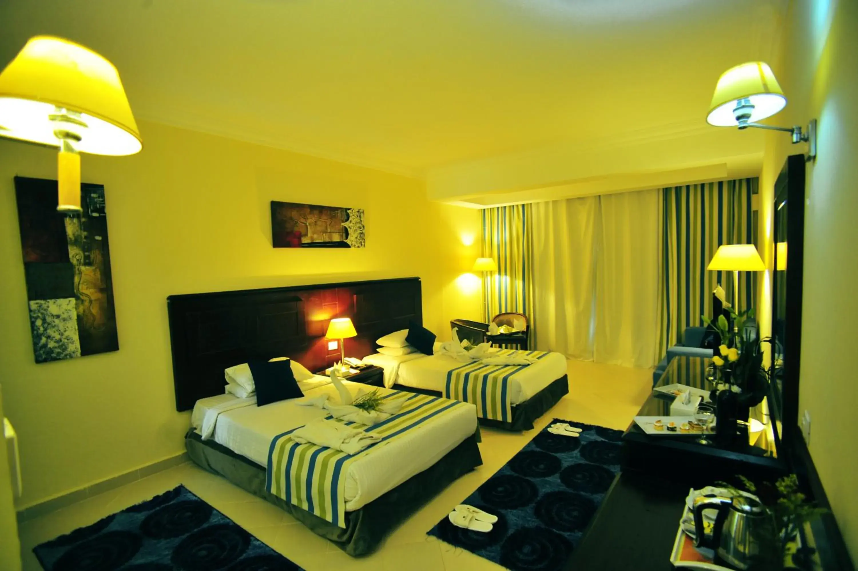 Bedroom in Sea Beach Aqua Park Resort