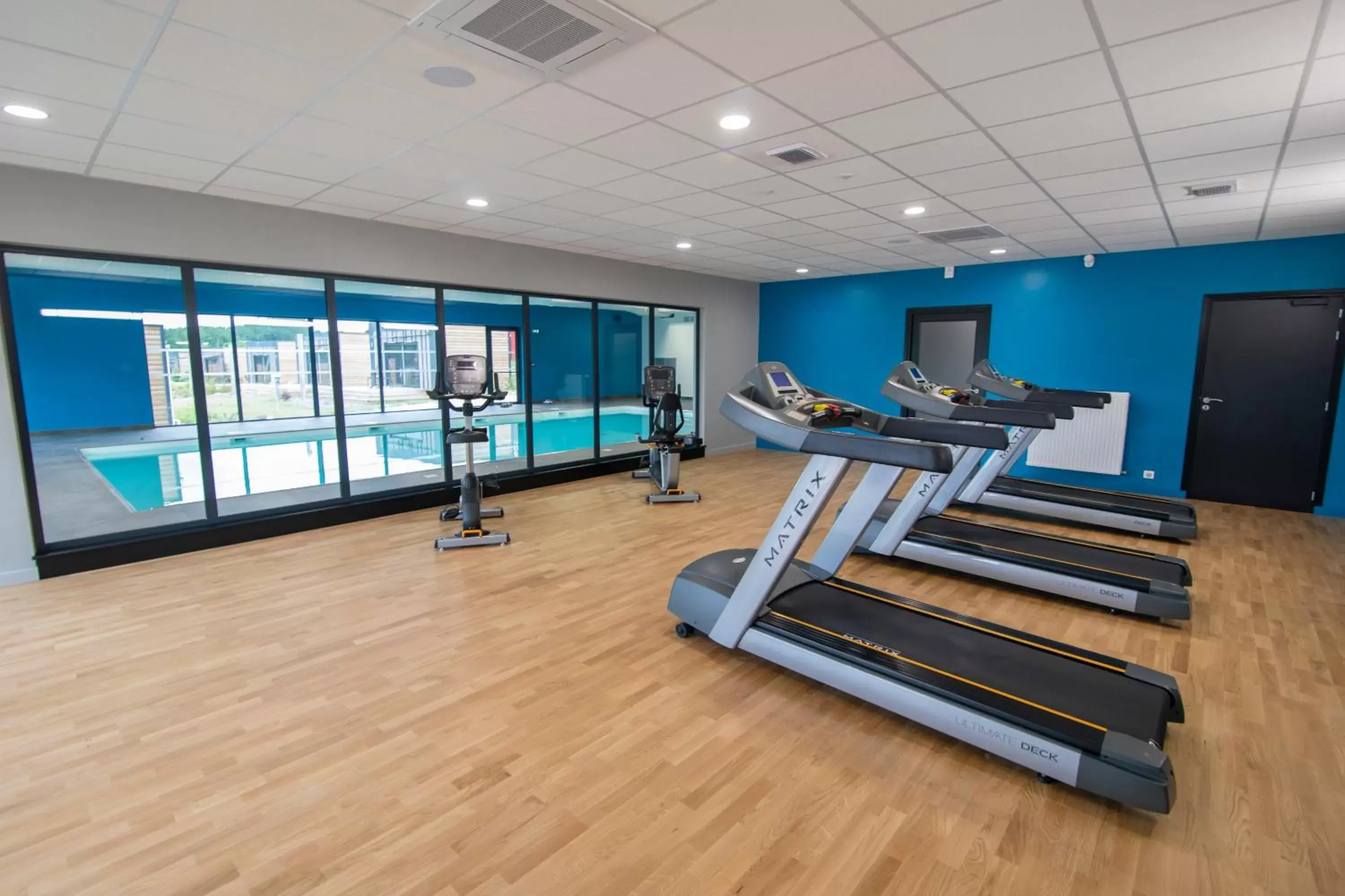 Fitness centre/facilities, Fitness Center/Facilities in The Originals City, Ax Hotel, La Châtaigneraie