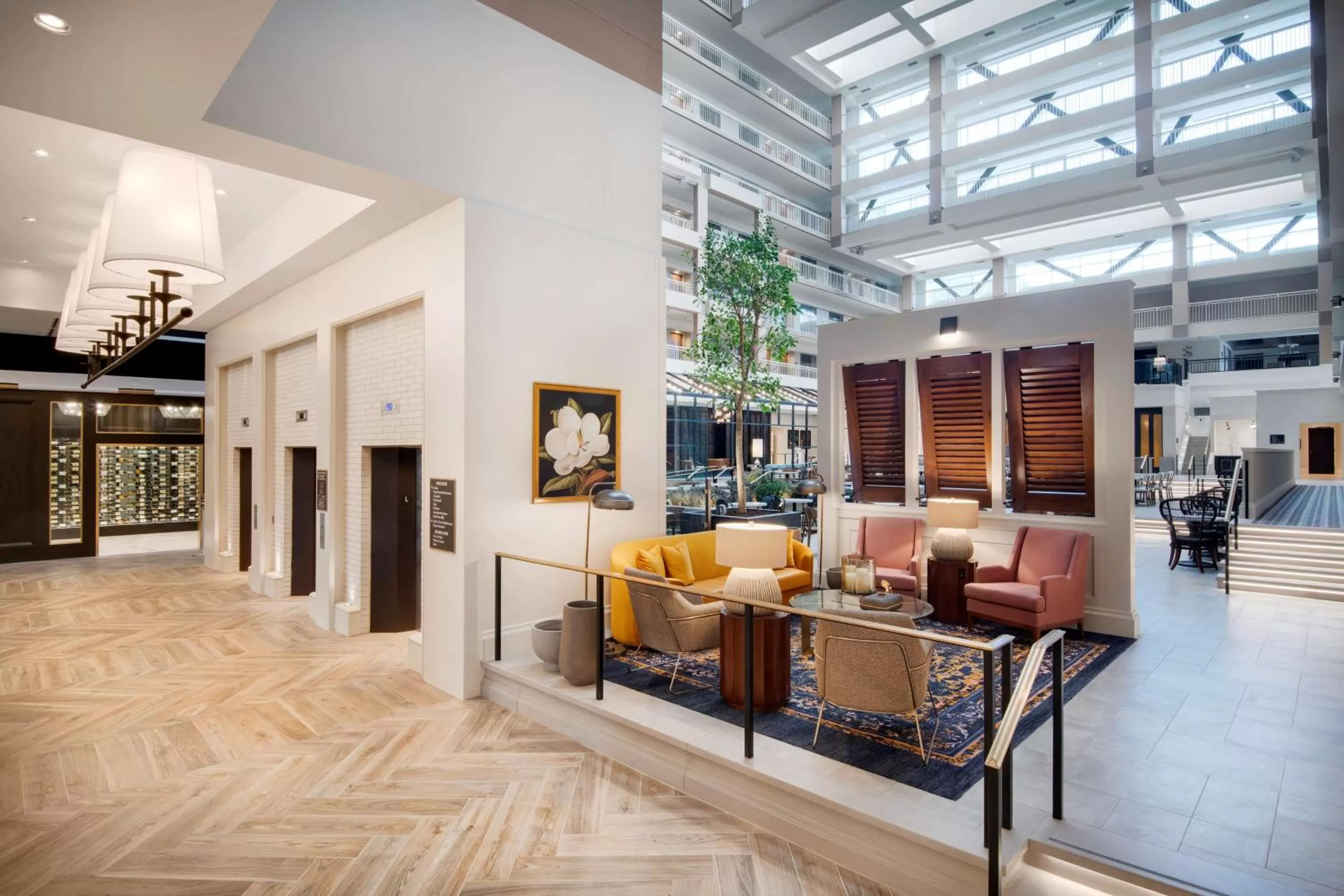 Lobby or reception in Embassy Suites by Hilton Atlanta Buckhead