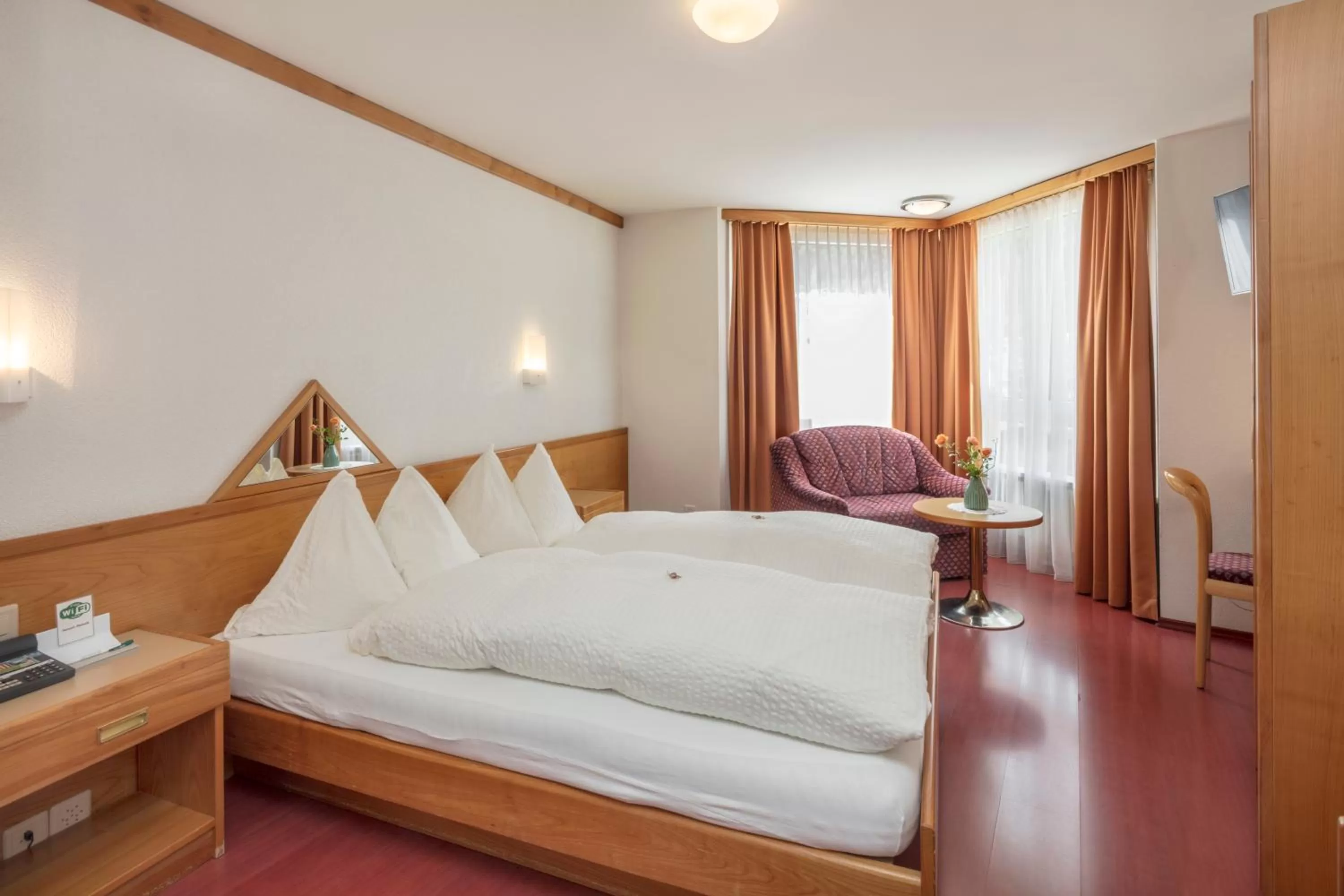 Bed in Hotel Alex Business & SPA