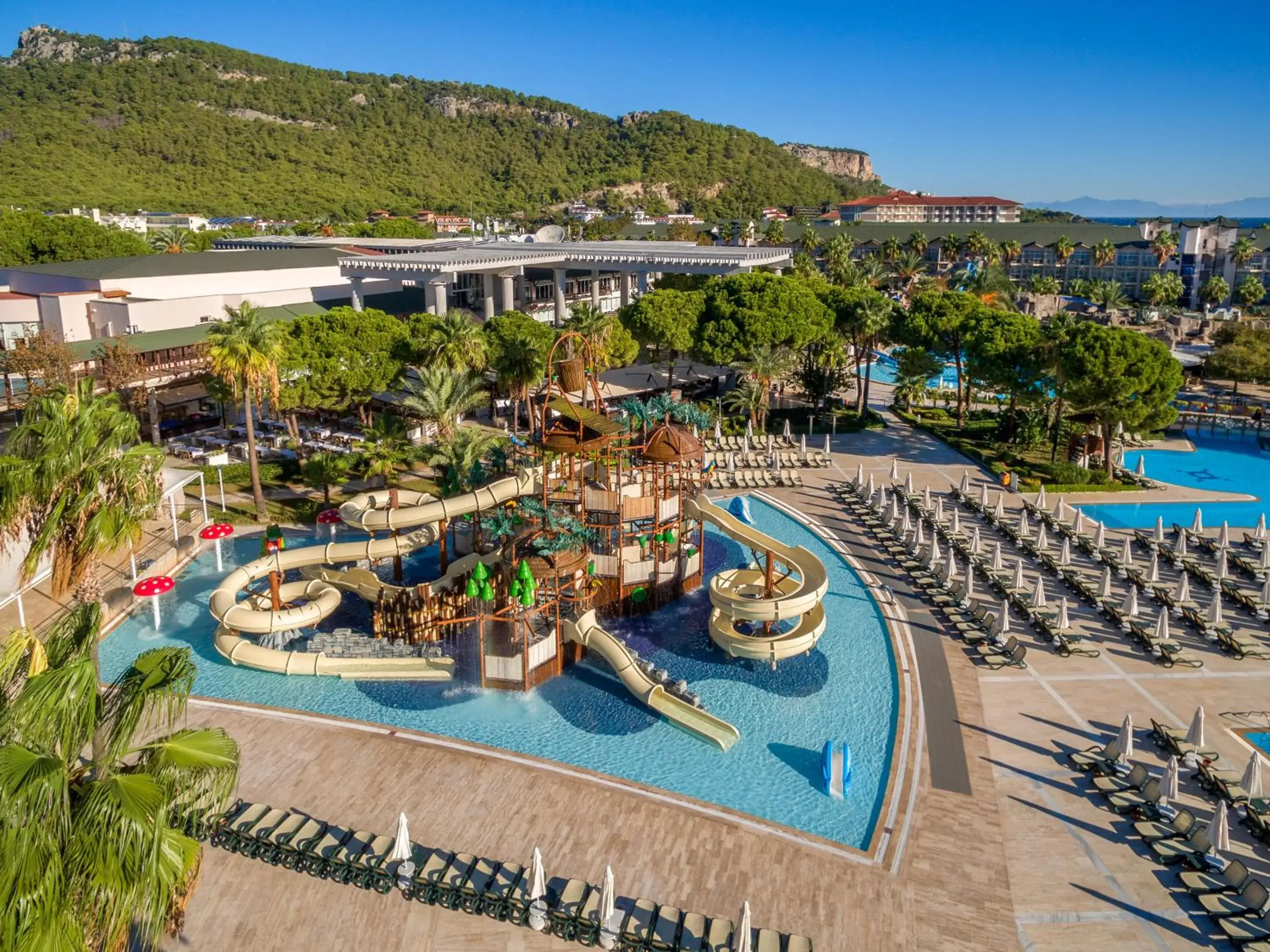 Pool View in Dobedan World Palace Hotel ''Ex Brand Alva Donna World Palace ''