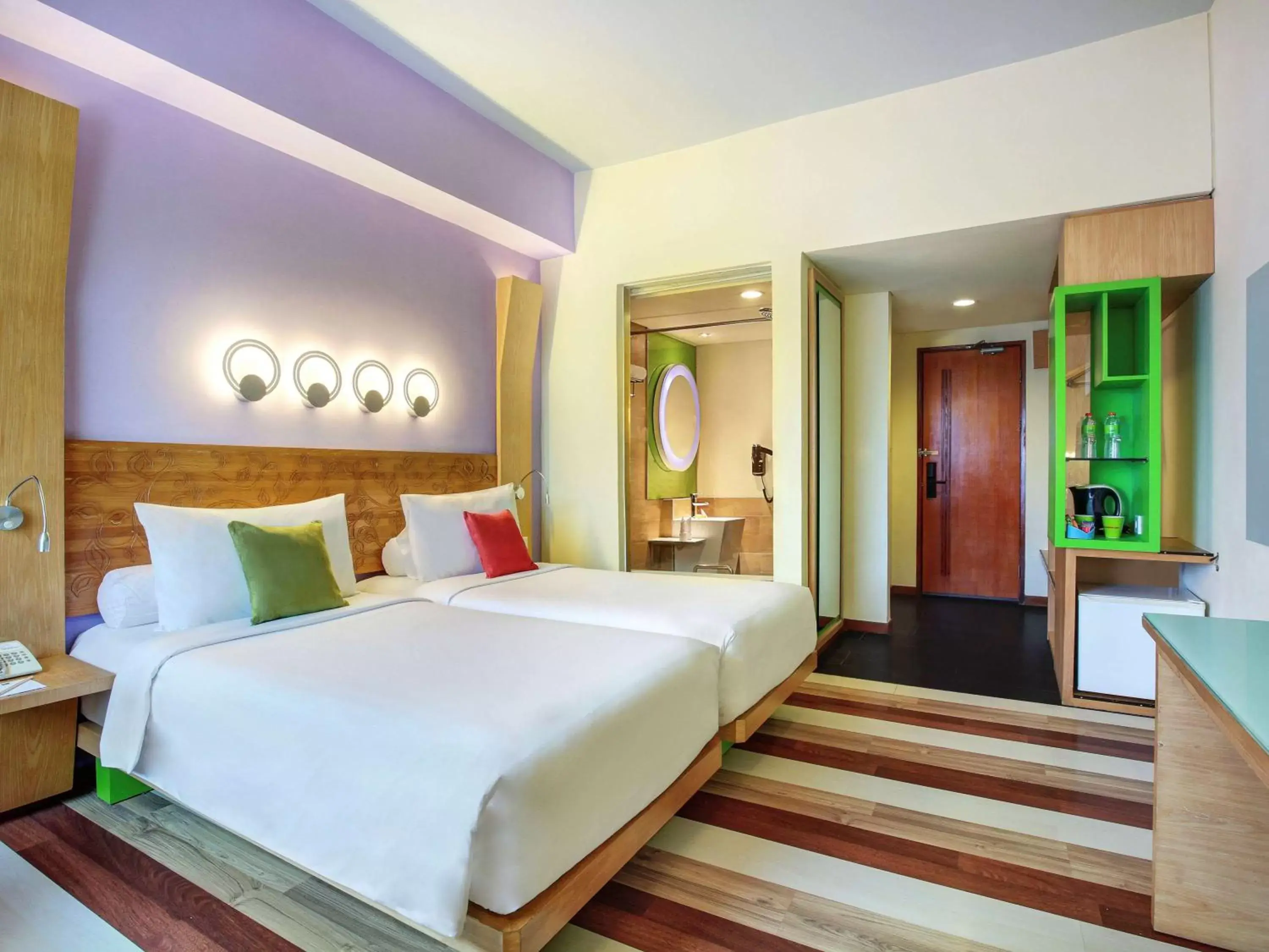 Photo of the whole room in ibis Styles Yogyakarta