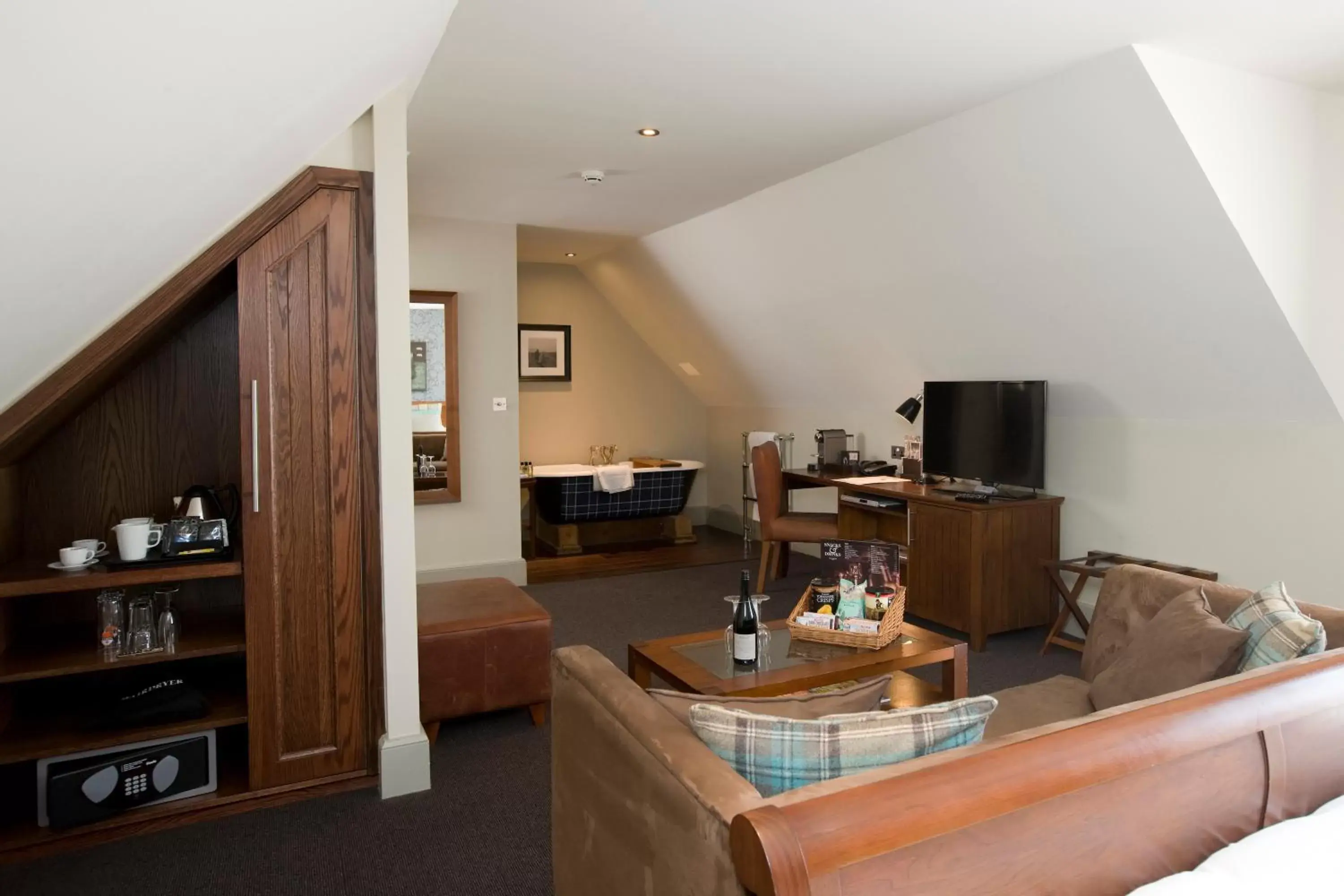 Living room in Hotel Du Vin Edinburgh