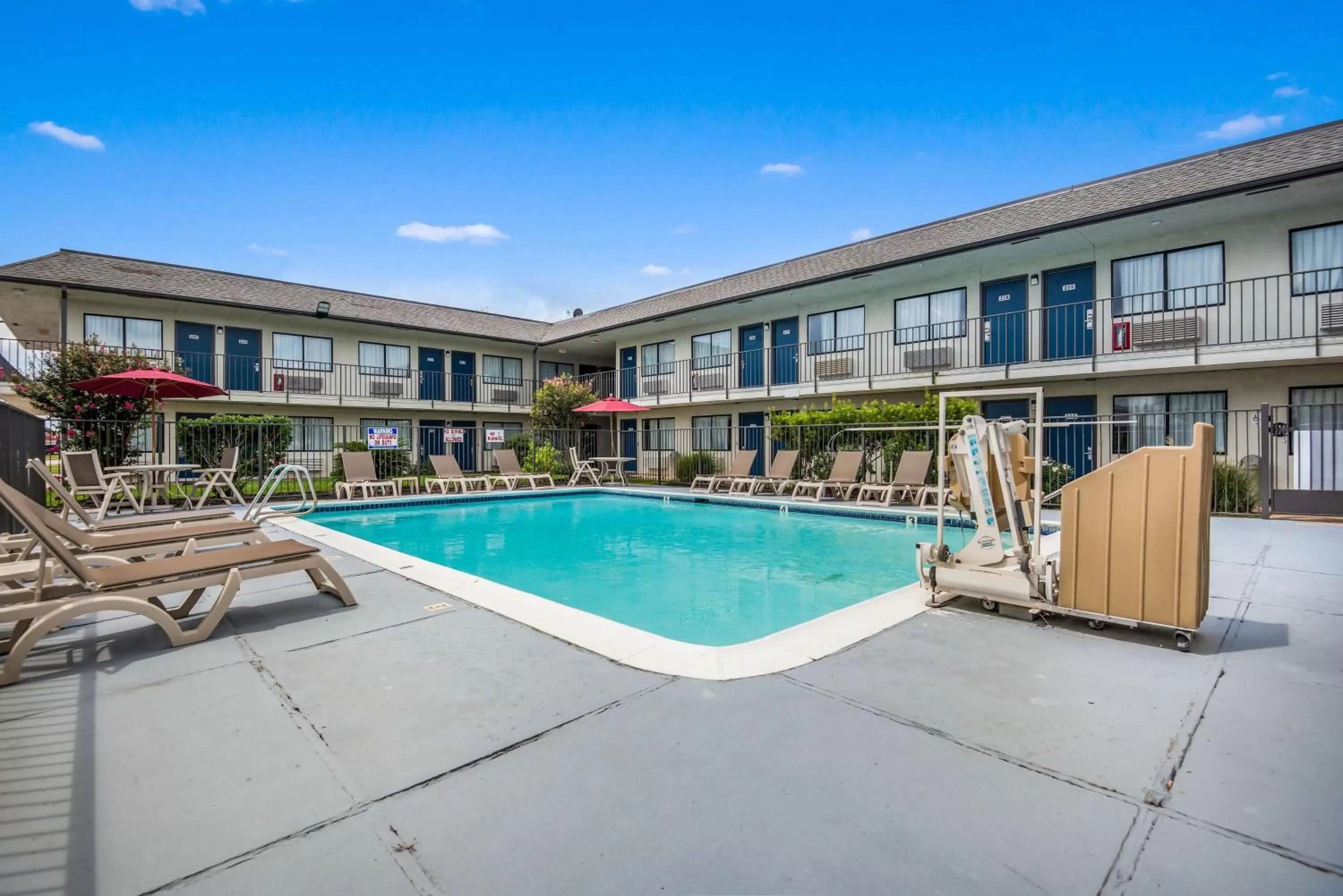 On site in Motel 6-College Station, TX - Bryan