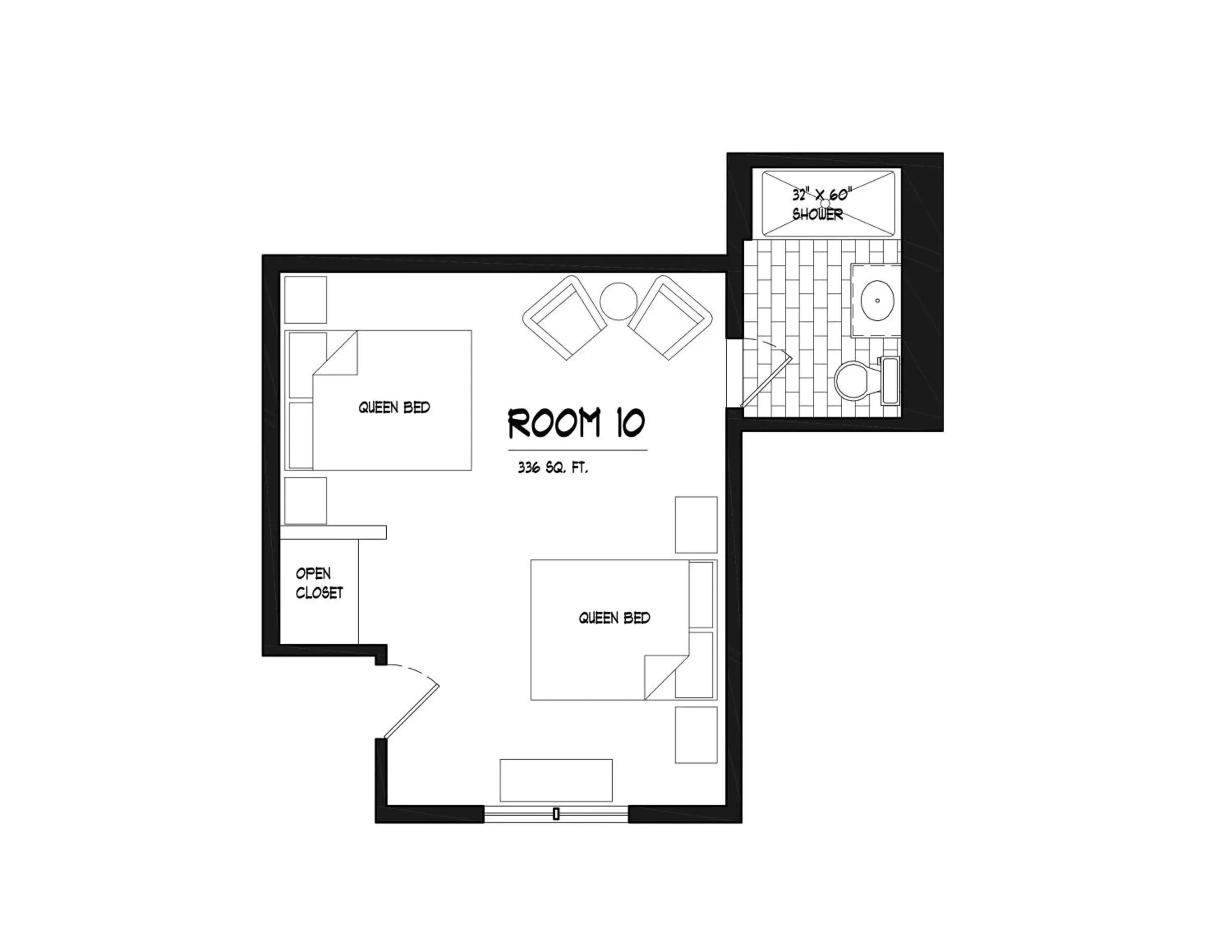 Floor Plan in Main and Mountain