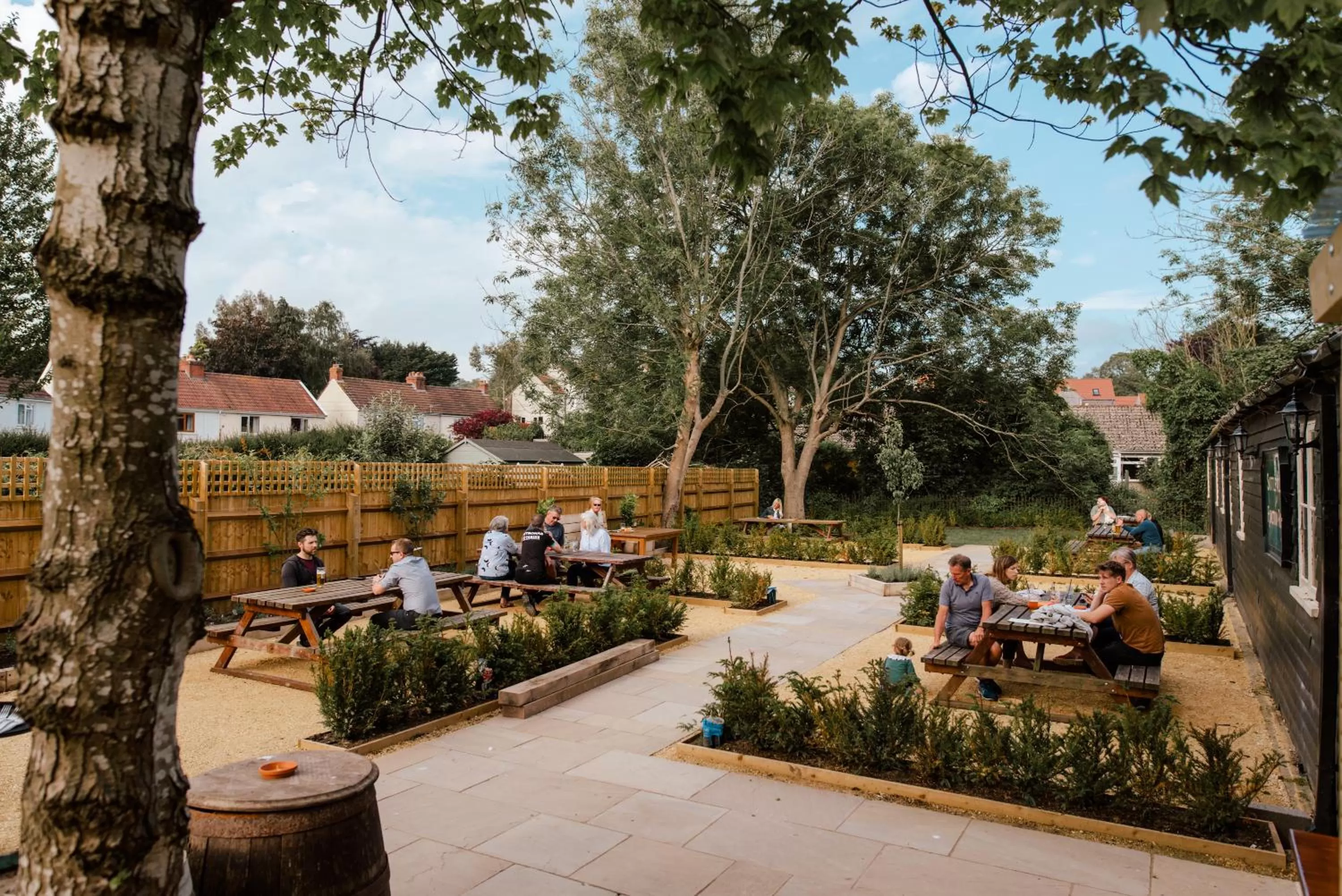 Garden in The Queens Chew Magna