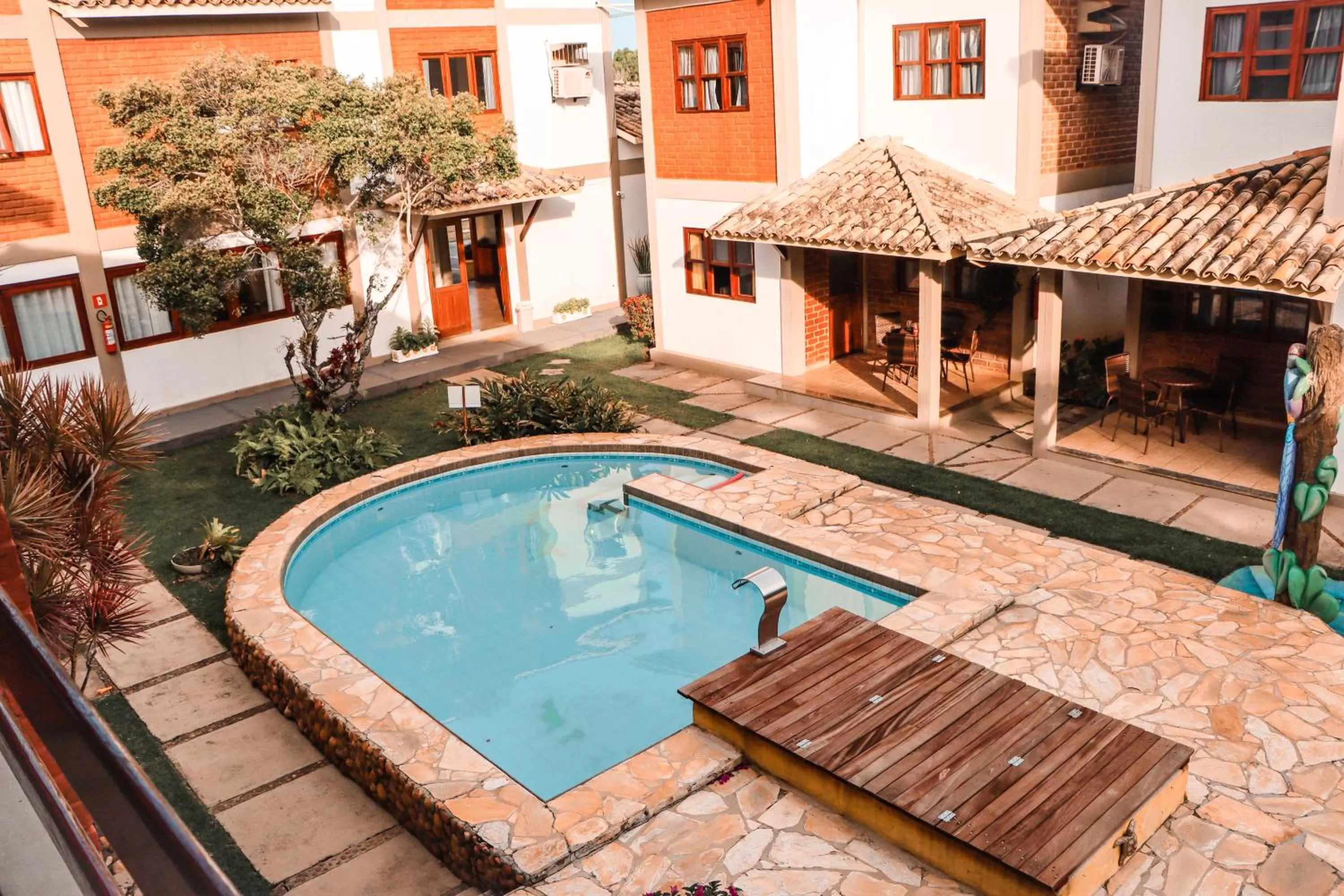 Swimming pool in Pousada e Chale Porto Paraiso