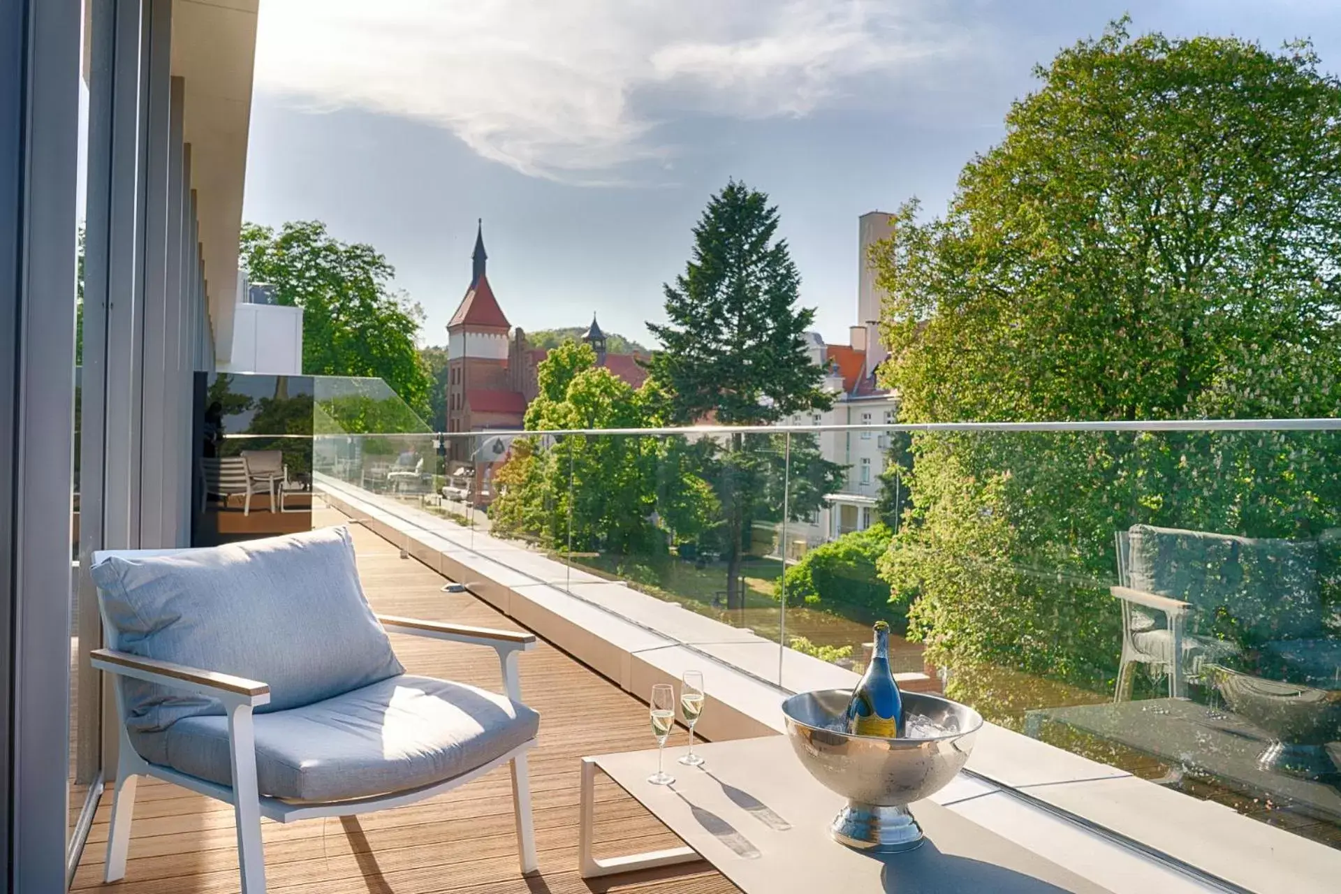 Balcony/Terrace in Focus Hotel Premium Sopot