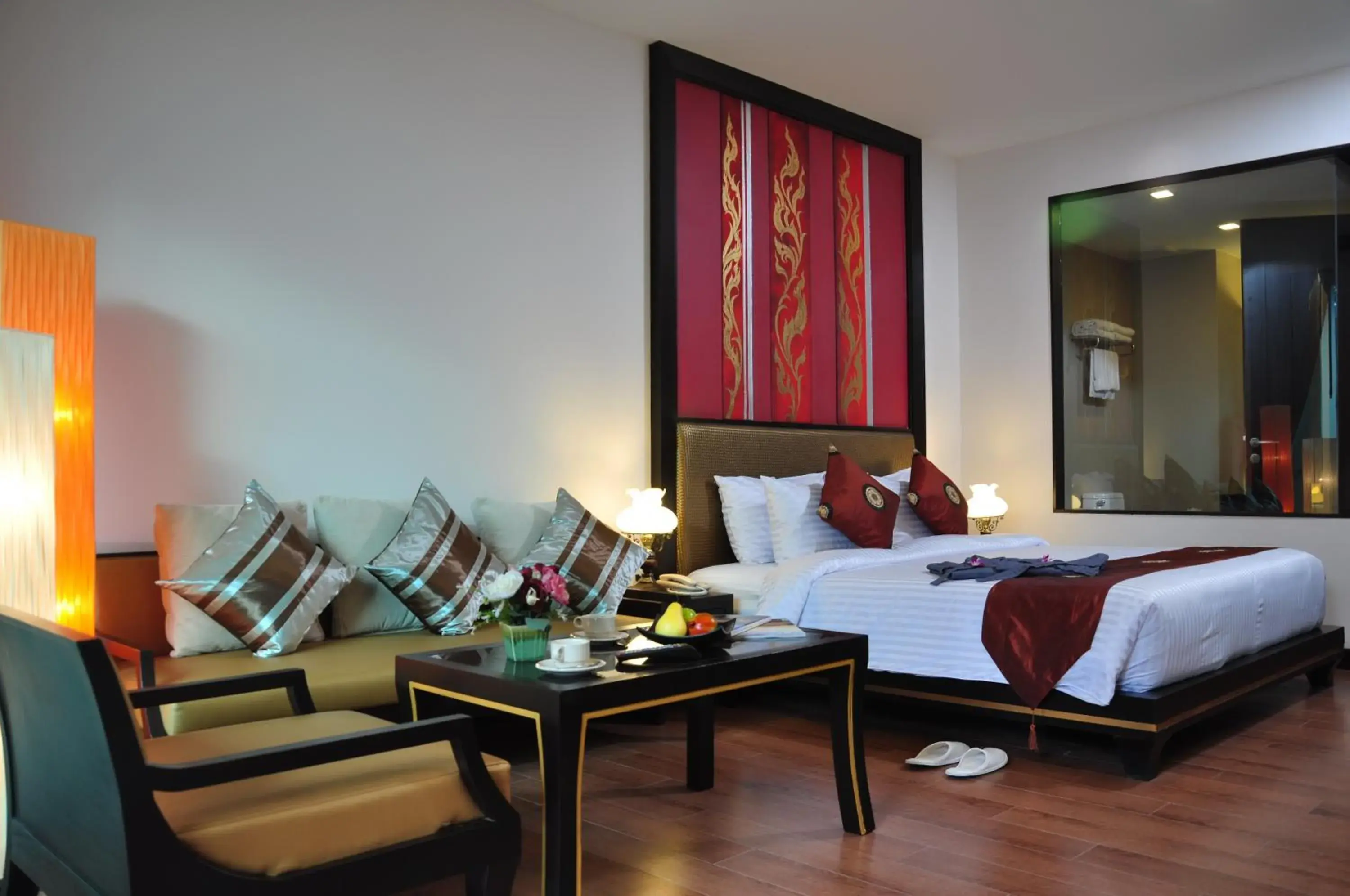 Junior Suite with Pool Access in Royal Thai Pavilion Hotel