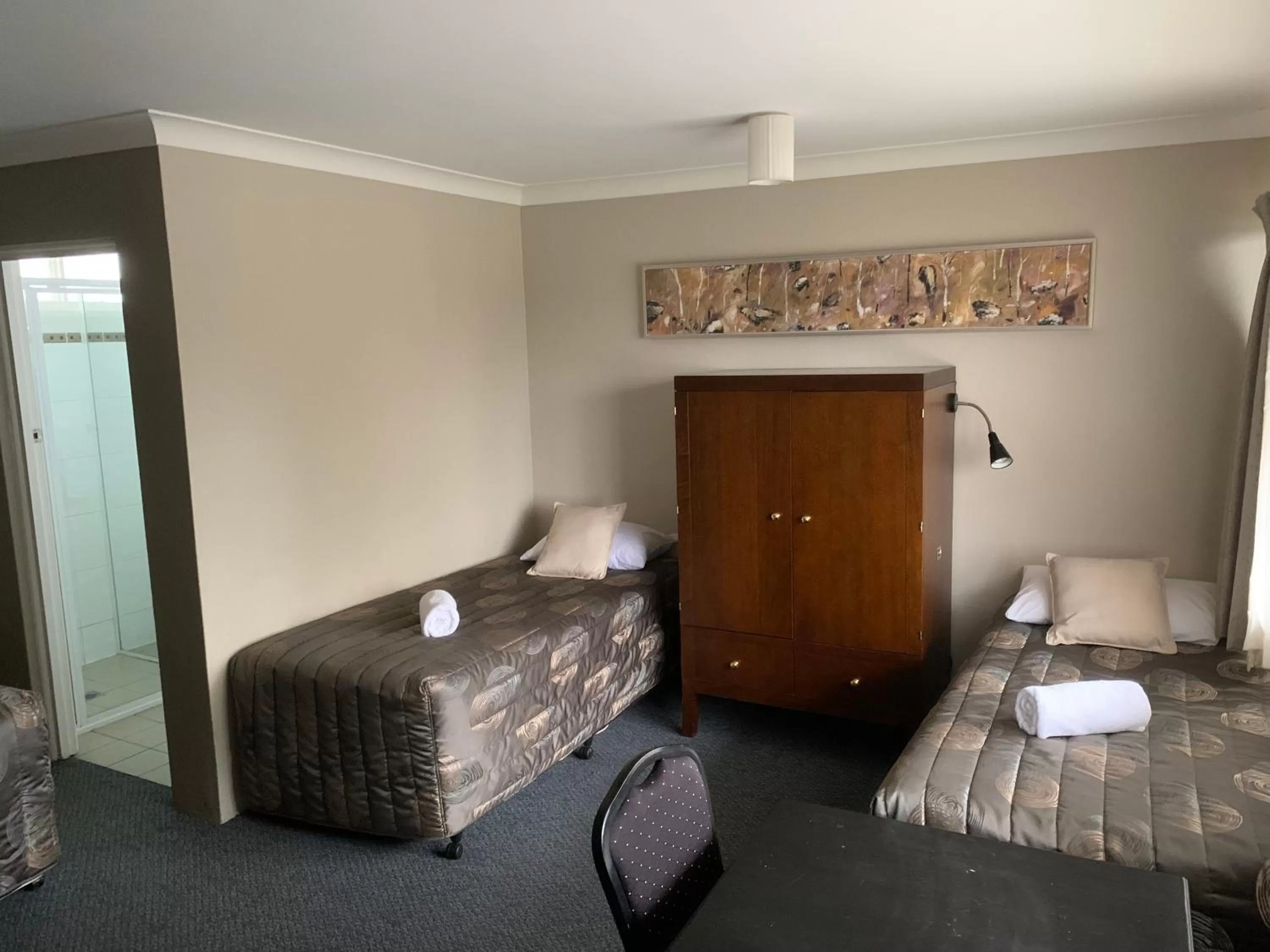 Bed in Titania Motel